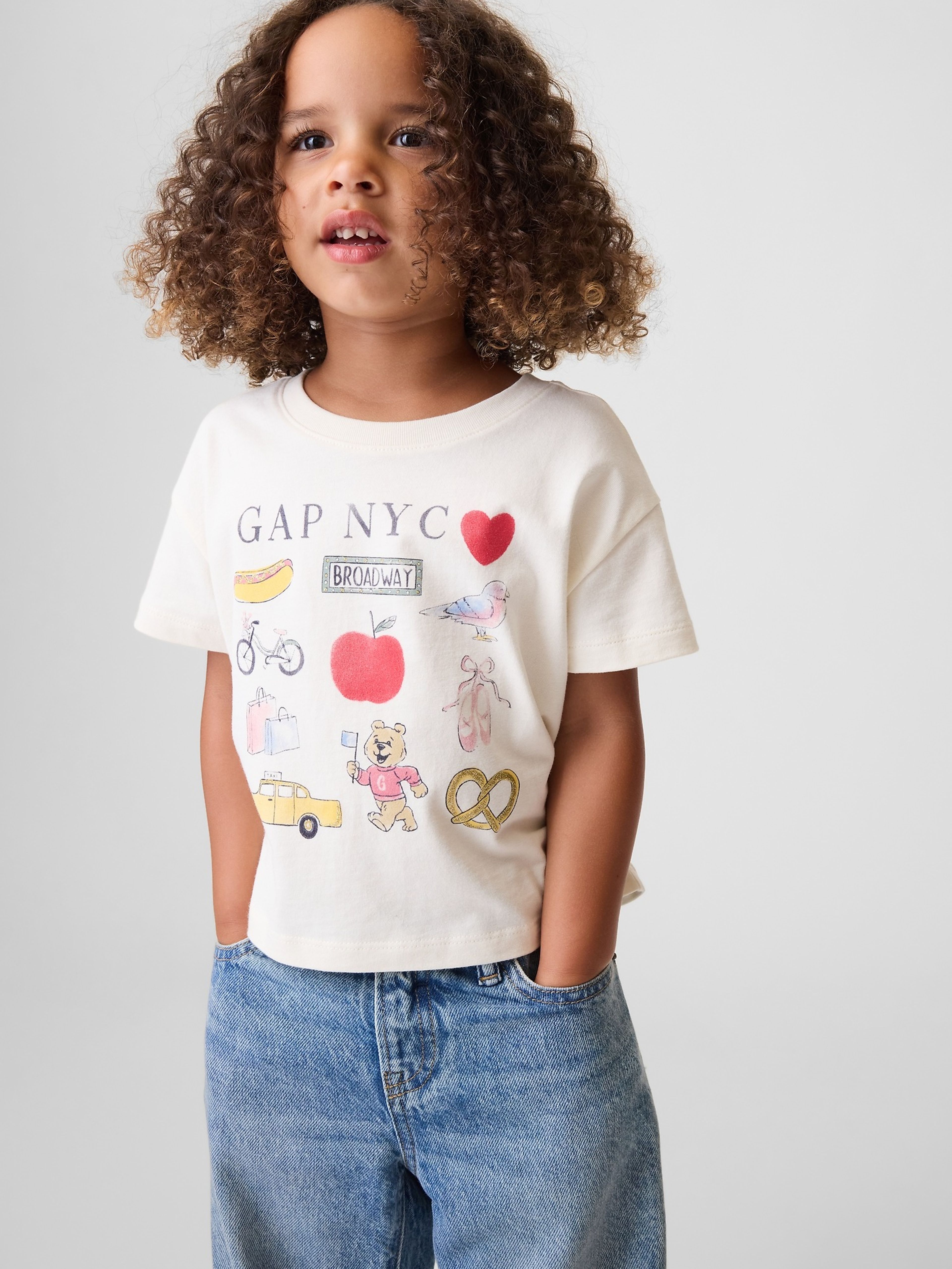 Bebé camiseta Gap NYC - 001