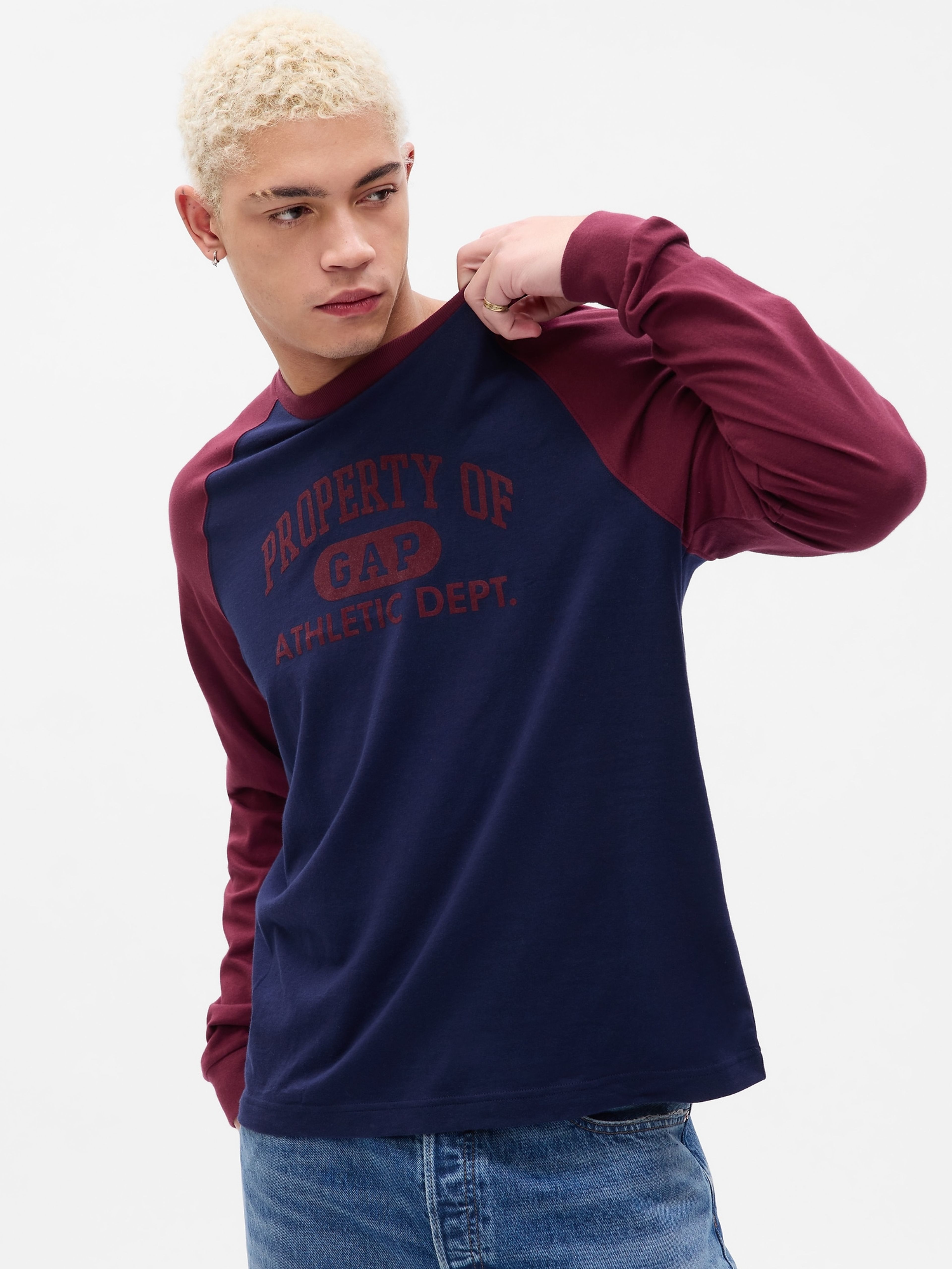 Langarmshirt Gap Athletic