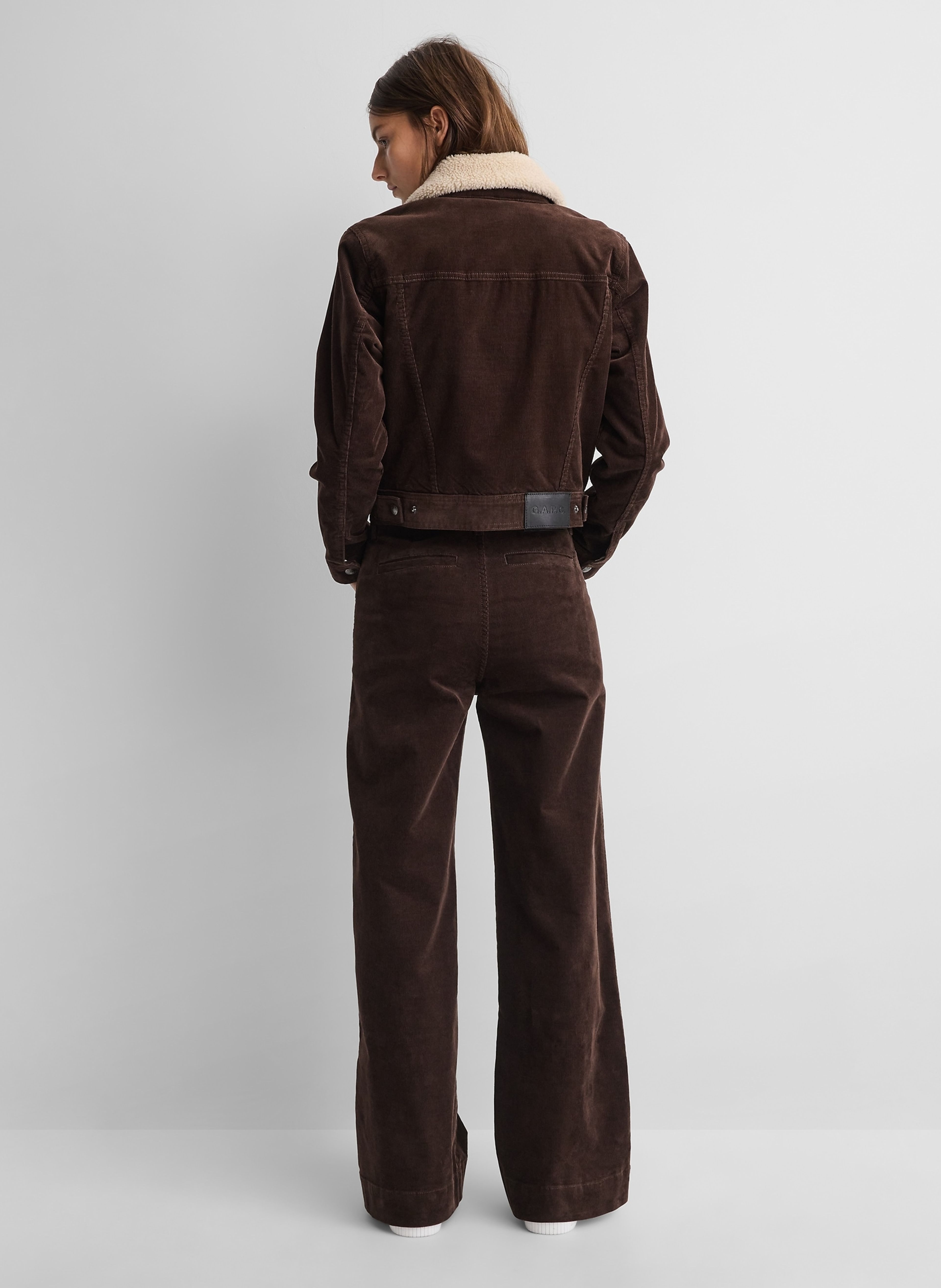 High Rise Stride corduroy broek Gap × A.P.C. - 005