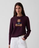 Bawełniany sweter Brannan Bear-Fioletowy - 003