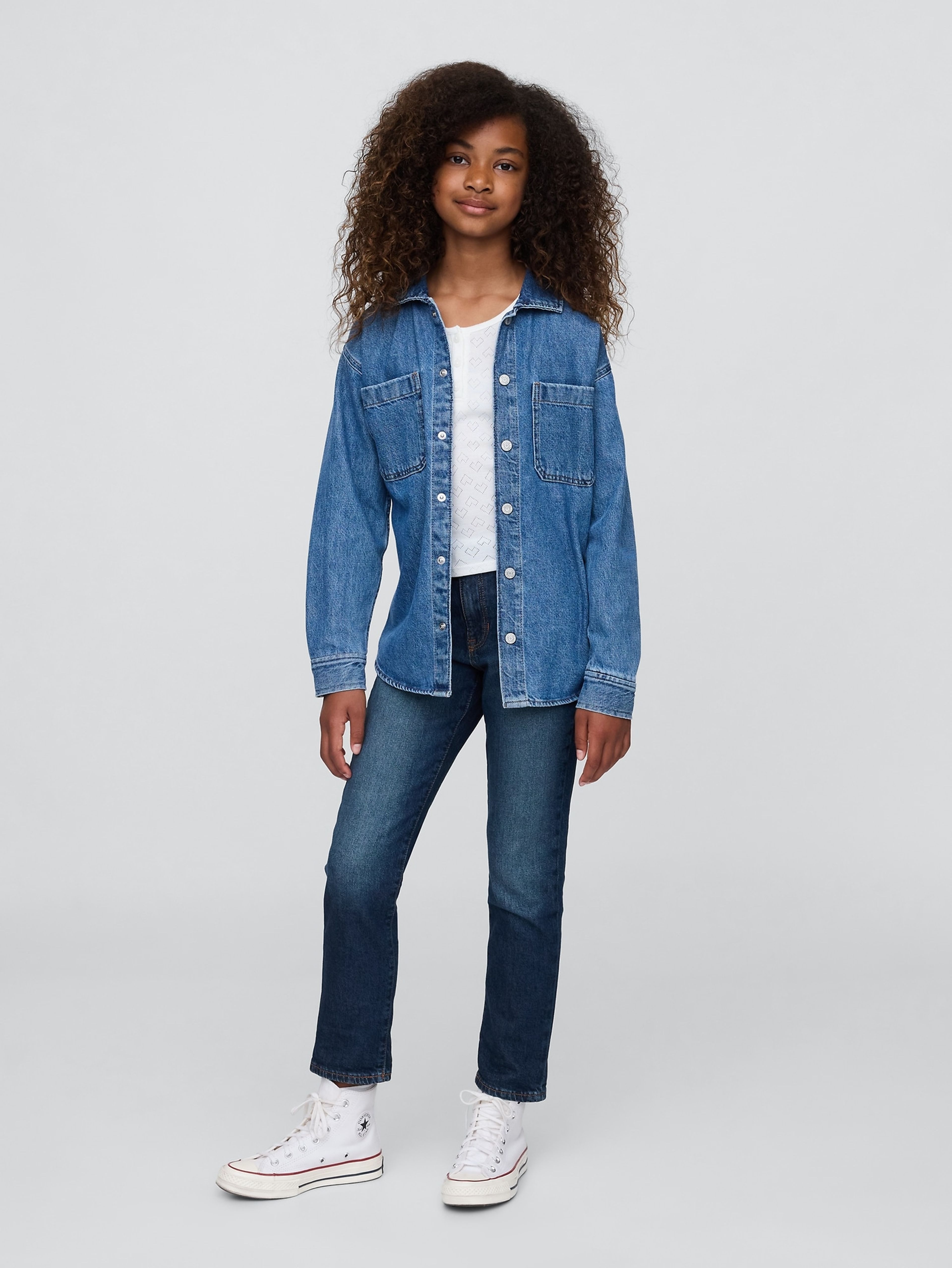 Jeans infantil Girlfriend - 001
