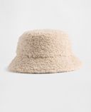 Dětský sherpa klobouk-Hnědá - 001