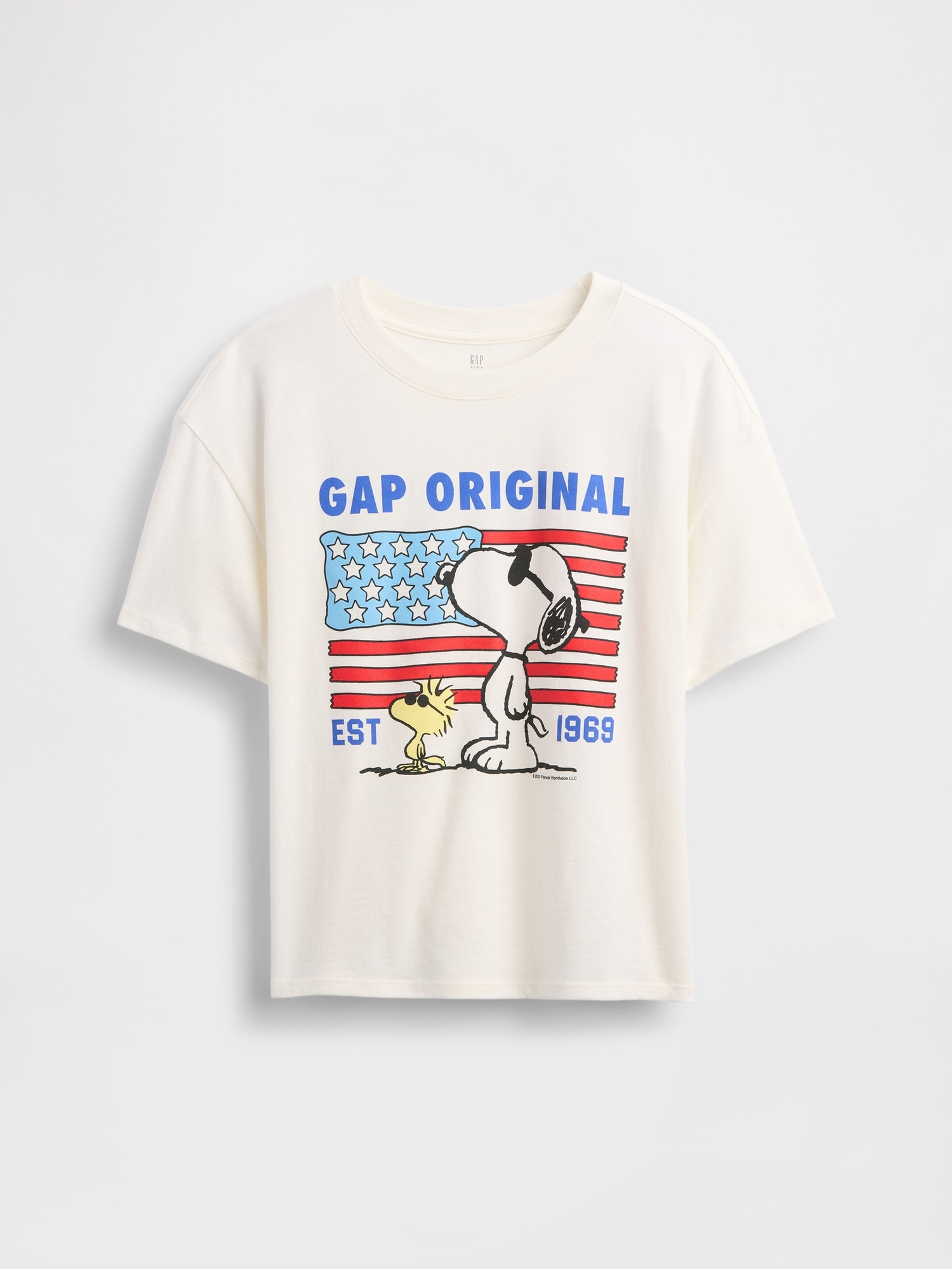 Dětské tričko Gap & Peanuts Americana