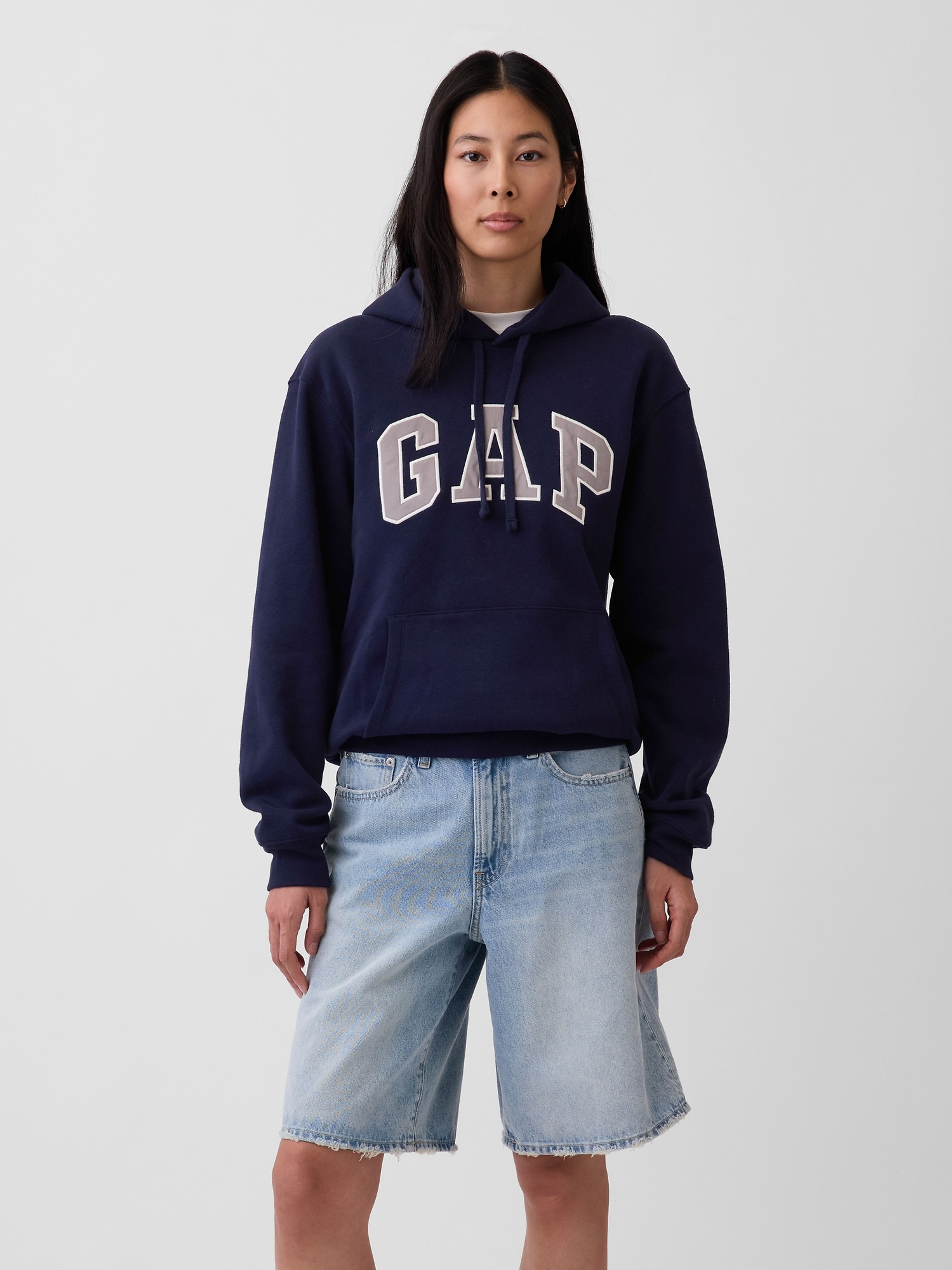 VintageSoft Hoodie unisex mit Logo - 005