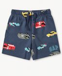 Short bebé French Terry con logo-Azul marino - 002