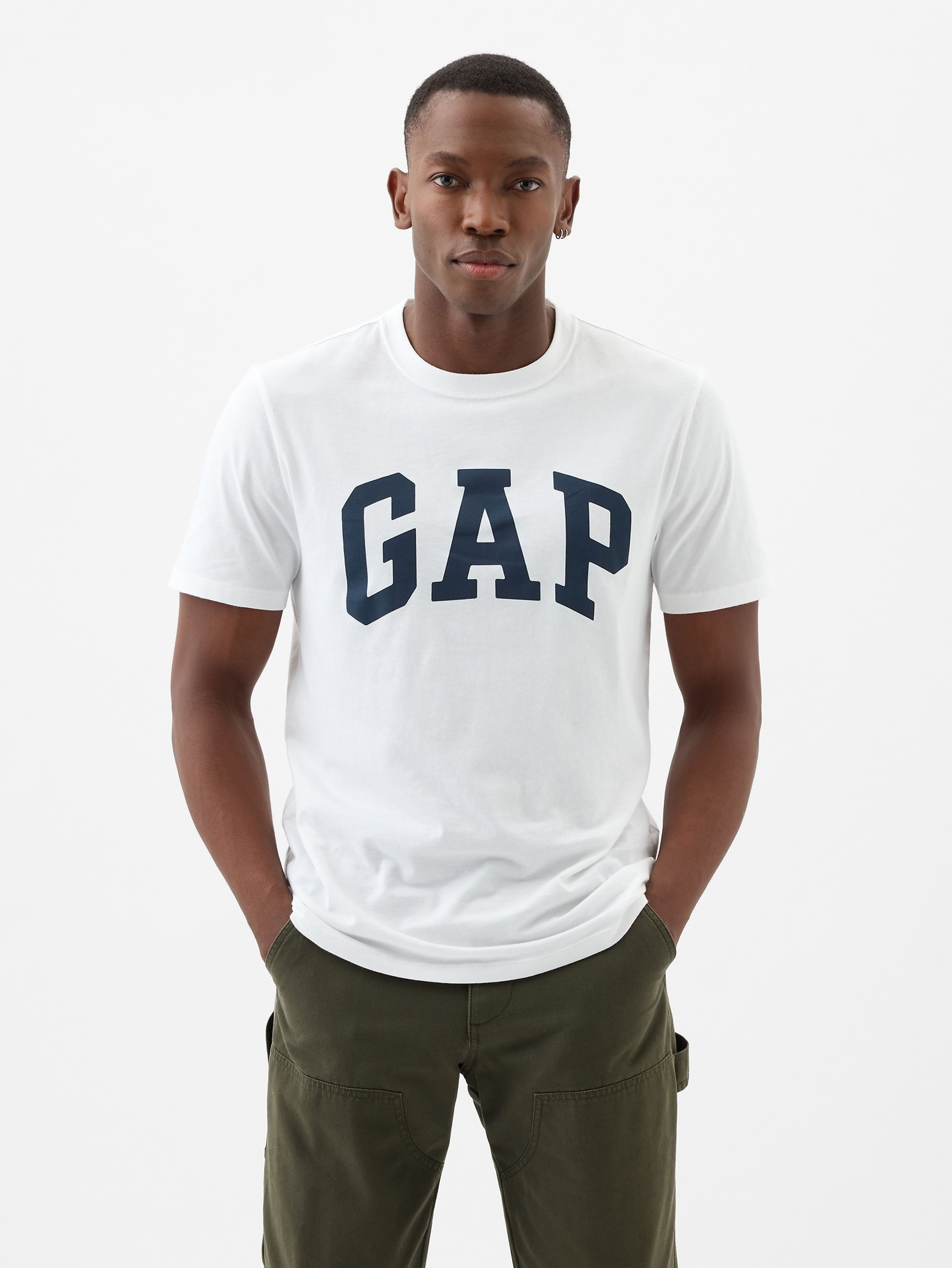 T-shirt met logo Everyday Soft - 001