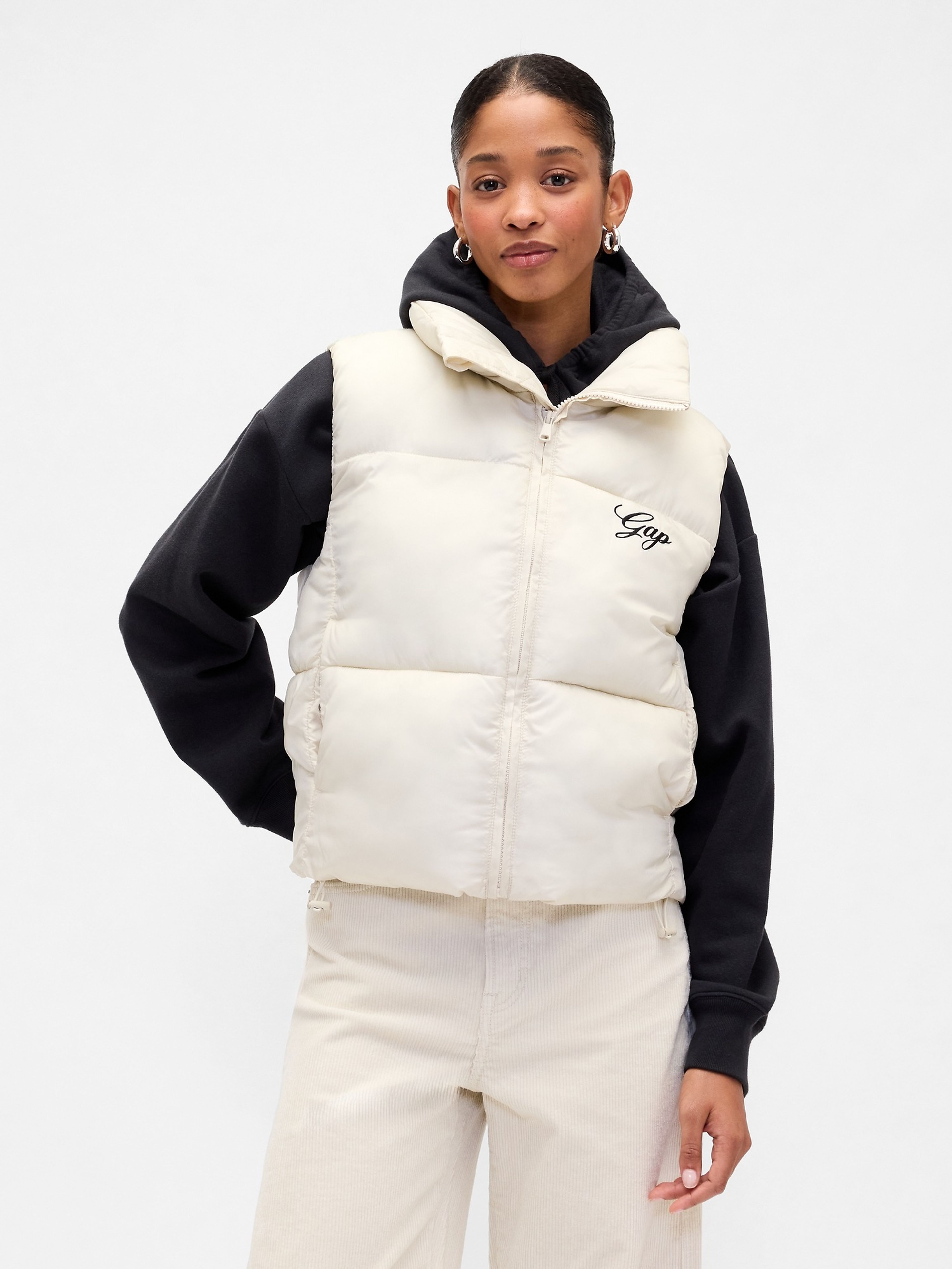 Gewatteerde waterdichte bodywarmer Logo PrimaLoft®