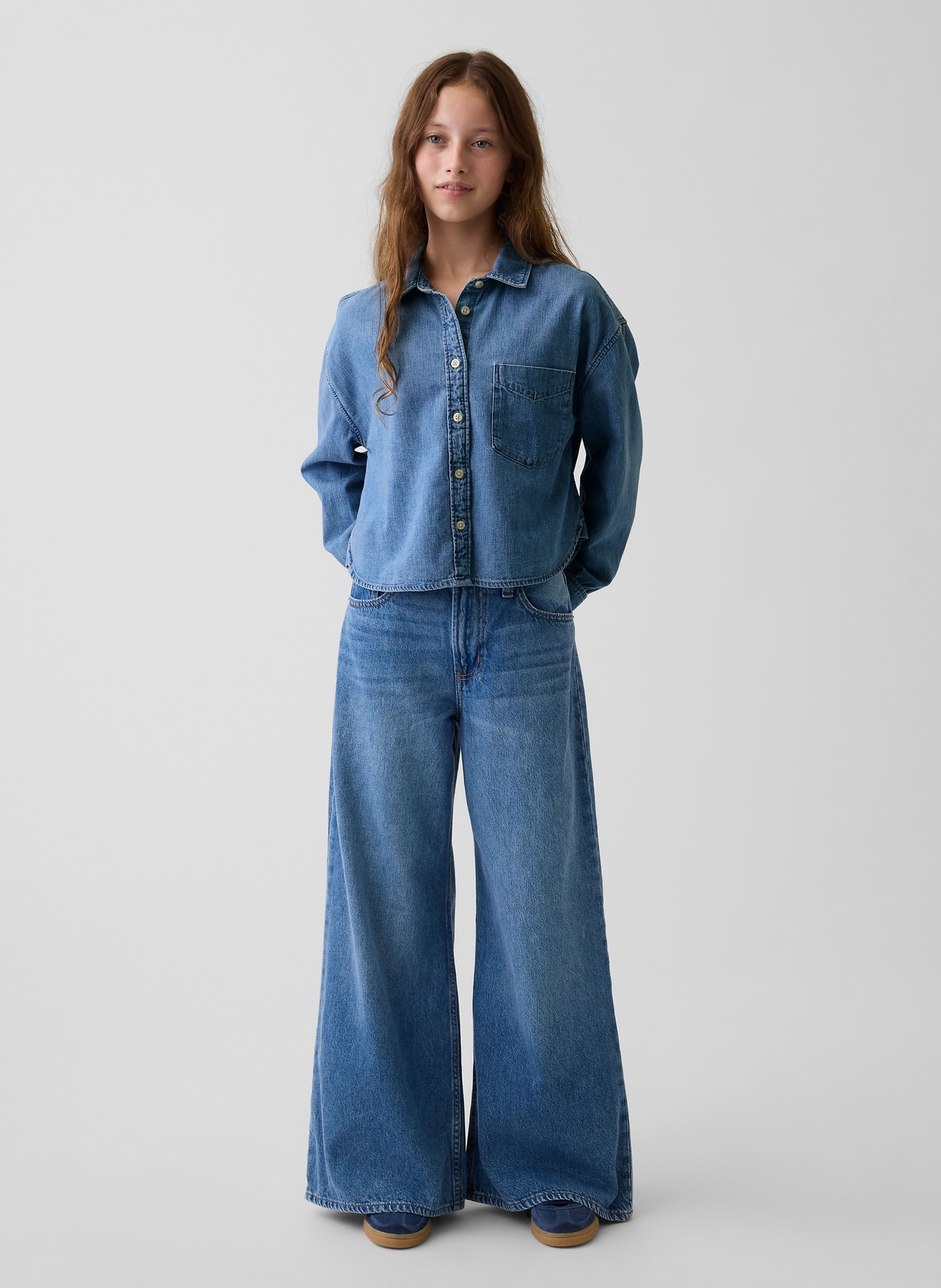 Dziecięce jeansy Low Rise Baggy - 006