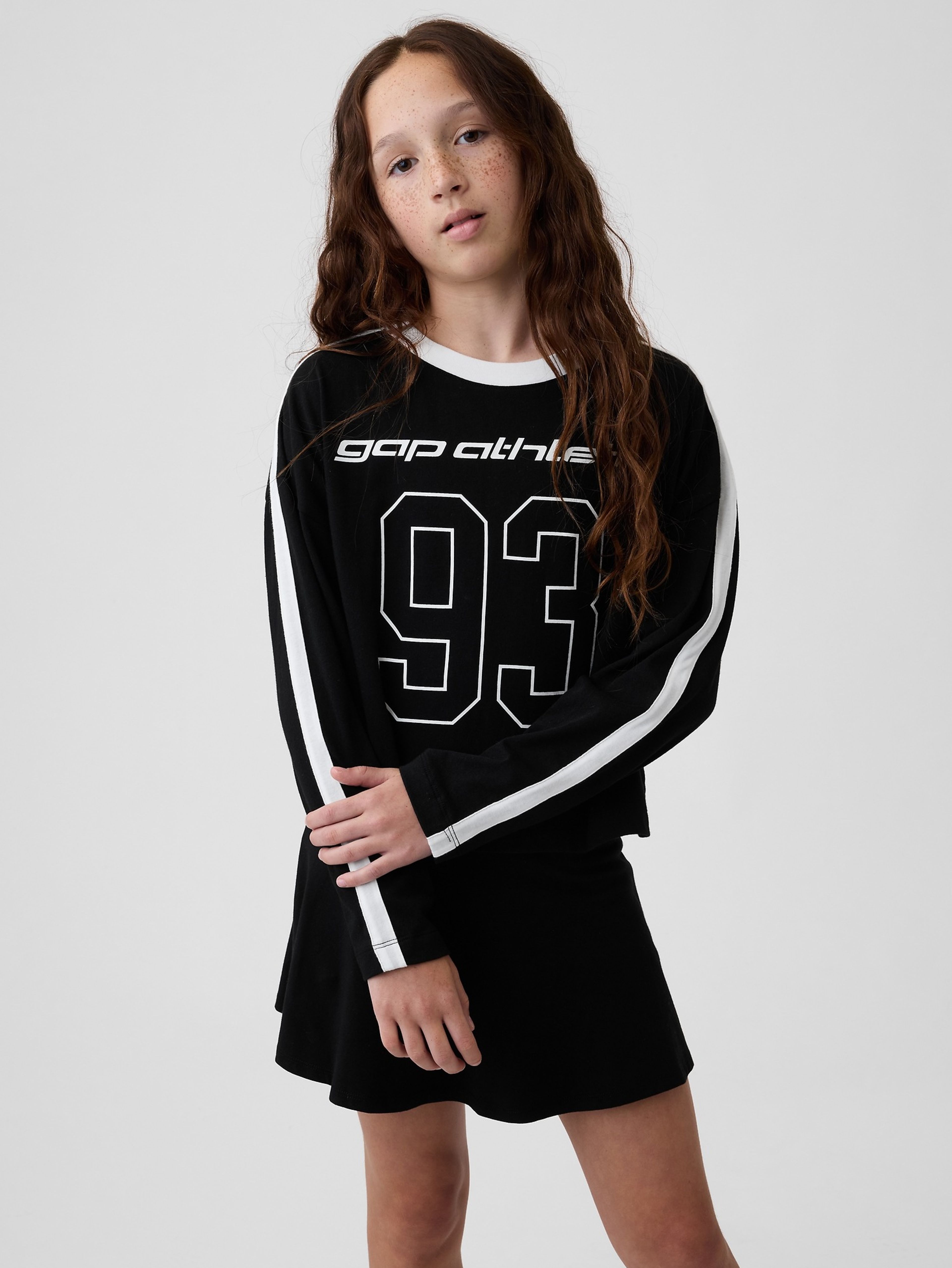Gyerek oversize póló Gap Athletic - 001