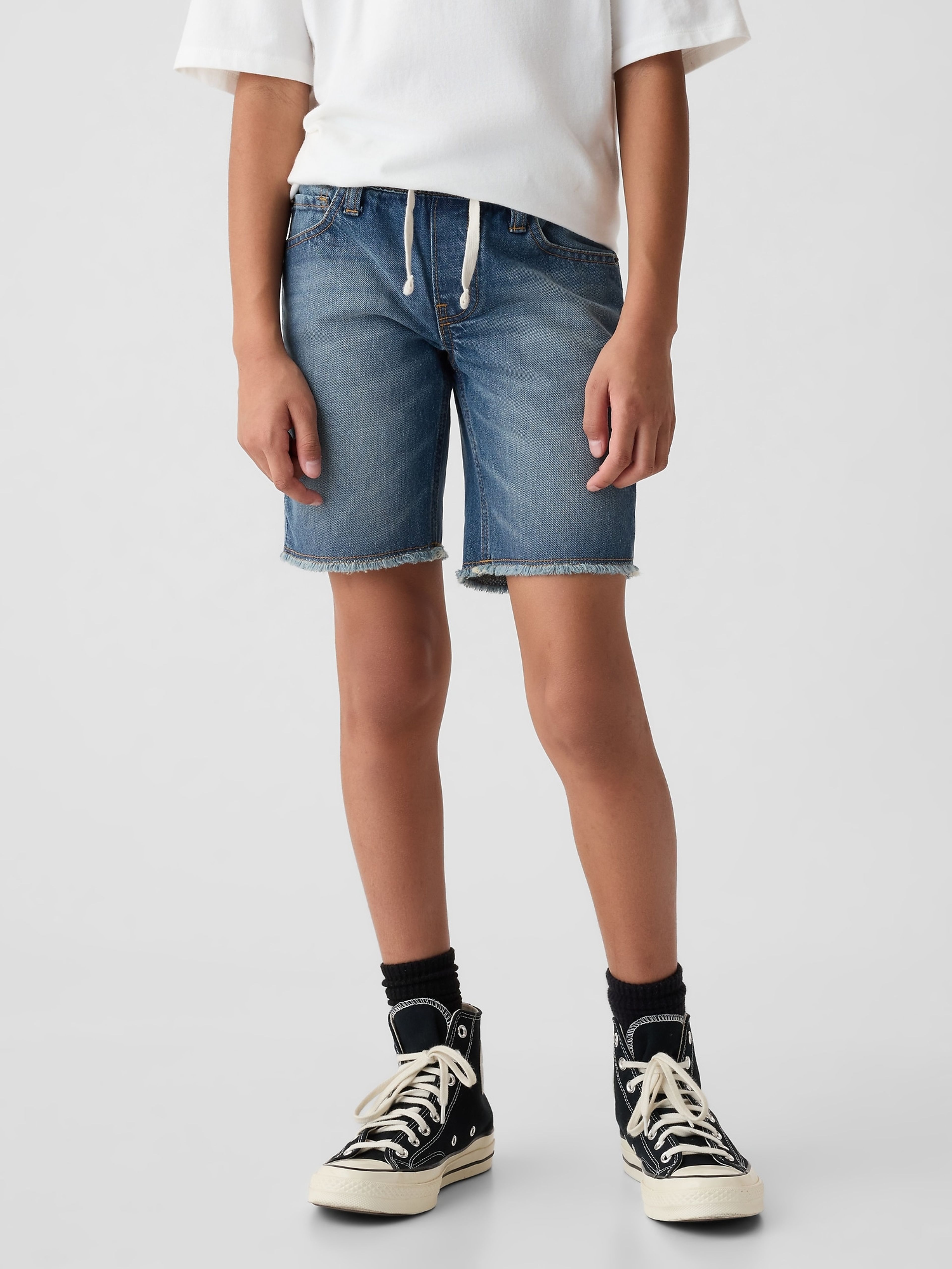 Denim-Shorts für Kinder slim