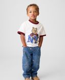 Baby džínsy Brannan Bear Pull-On Baggy-Tmavomodrá - 001