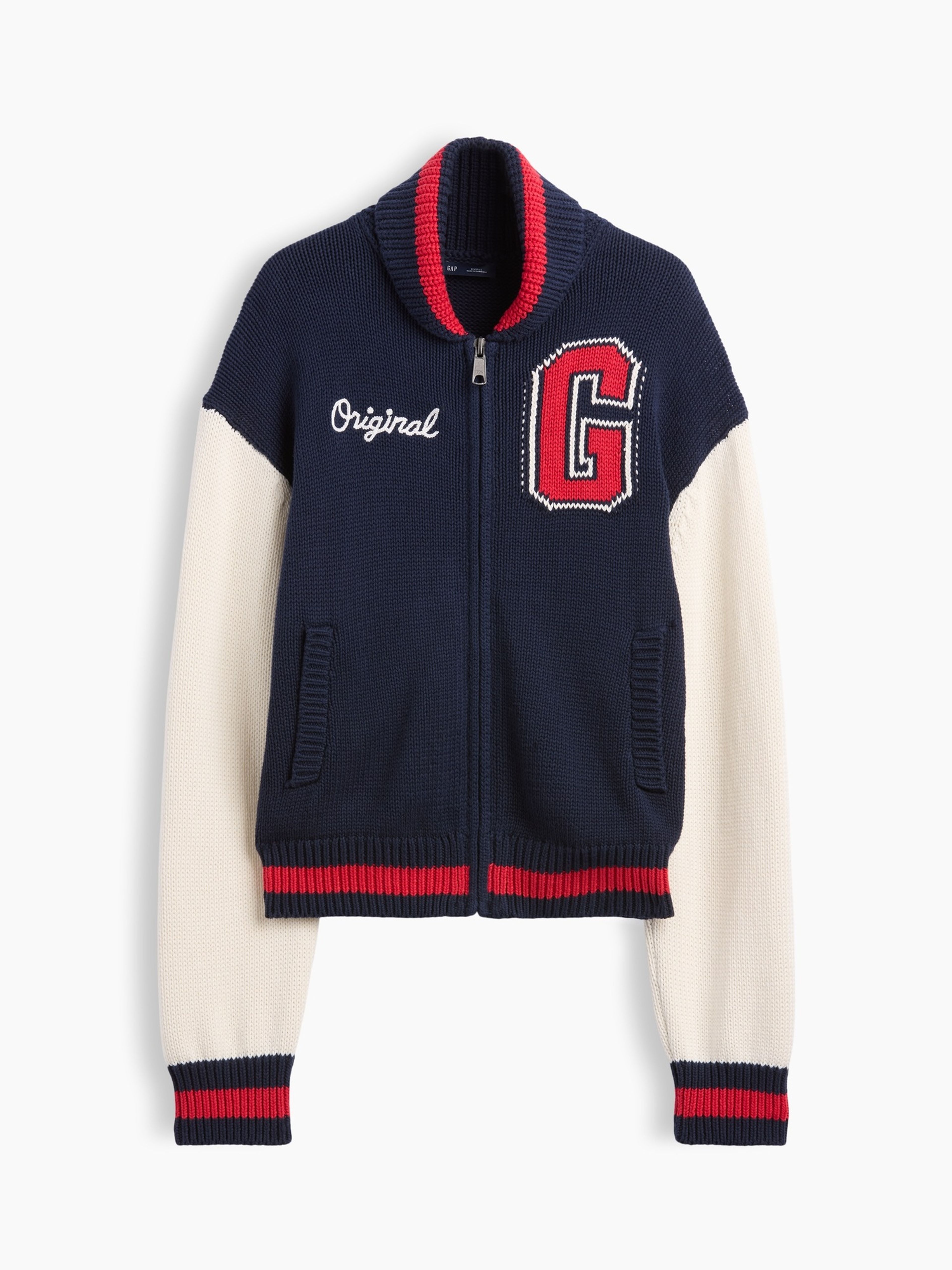Oversize pletený bomber Brannan Bear - 005