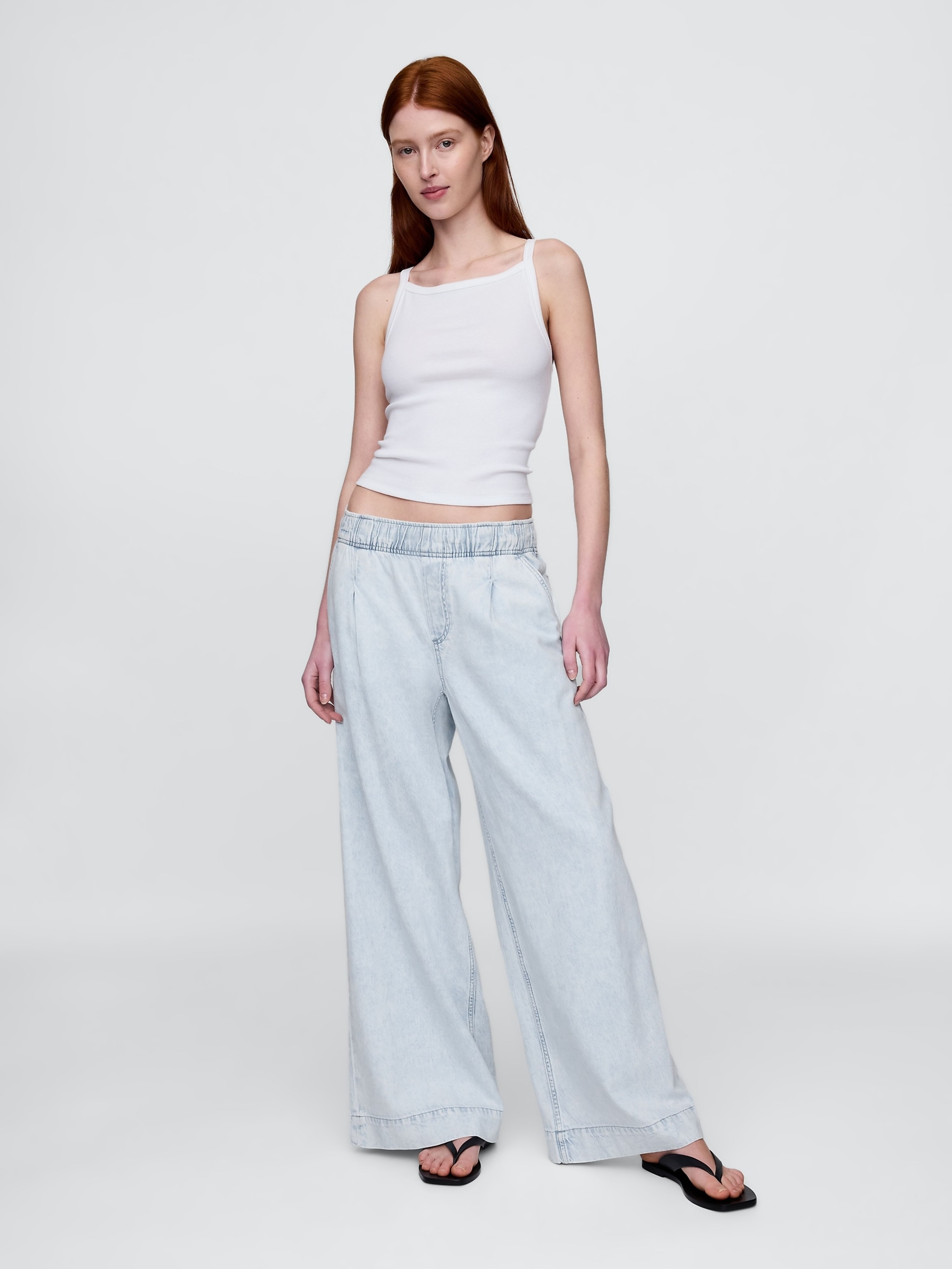 Damen-Baggy-Jeans UltraSoft