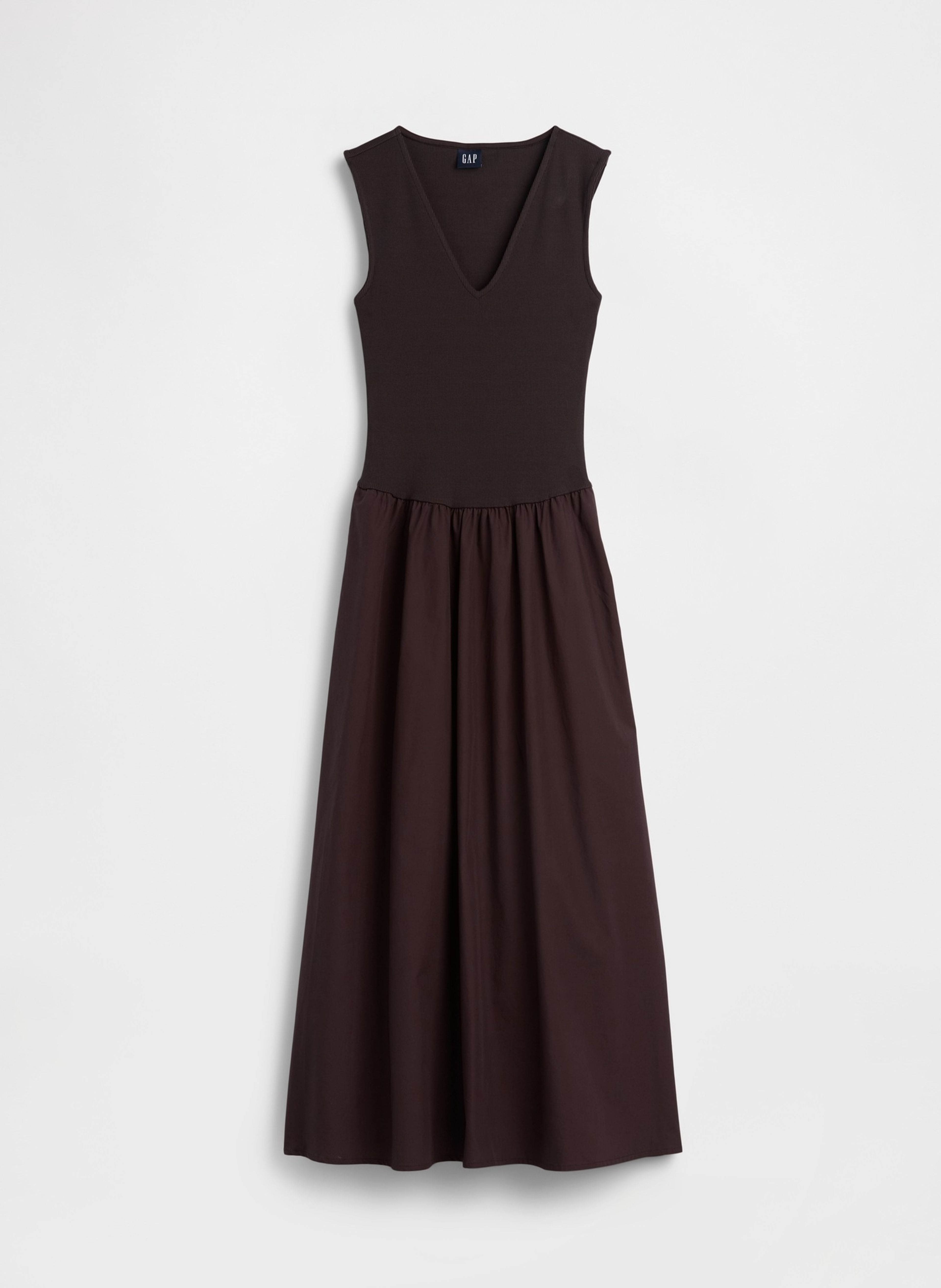 Abito maxi con tasche - 005