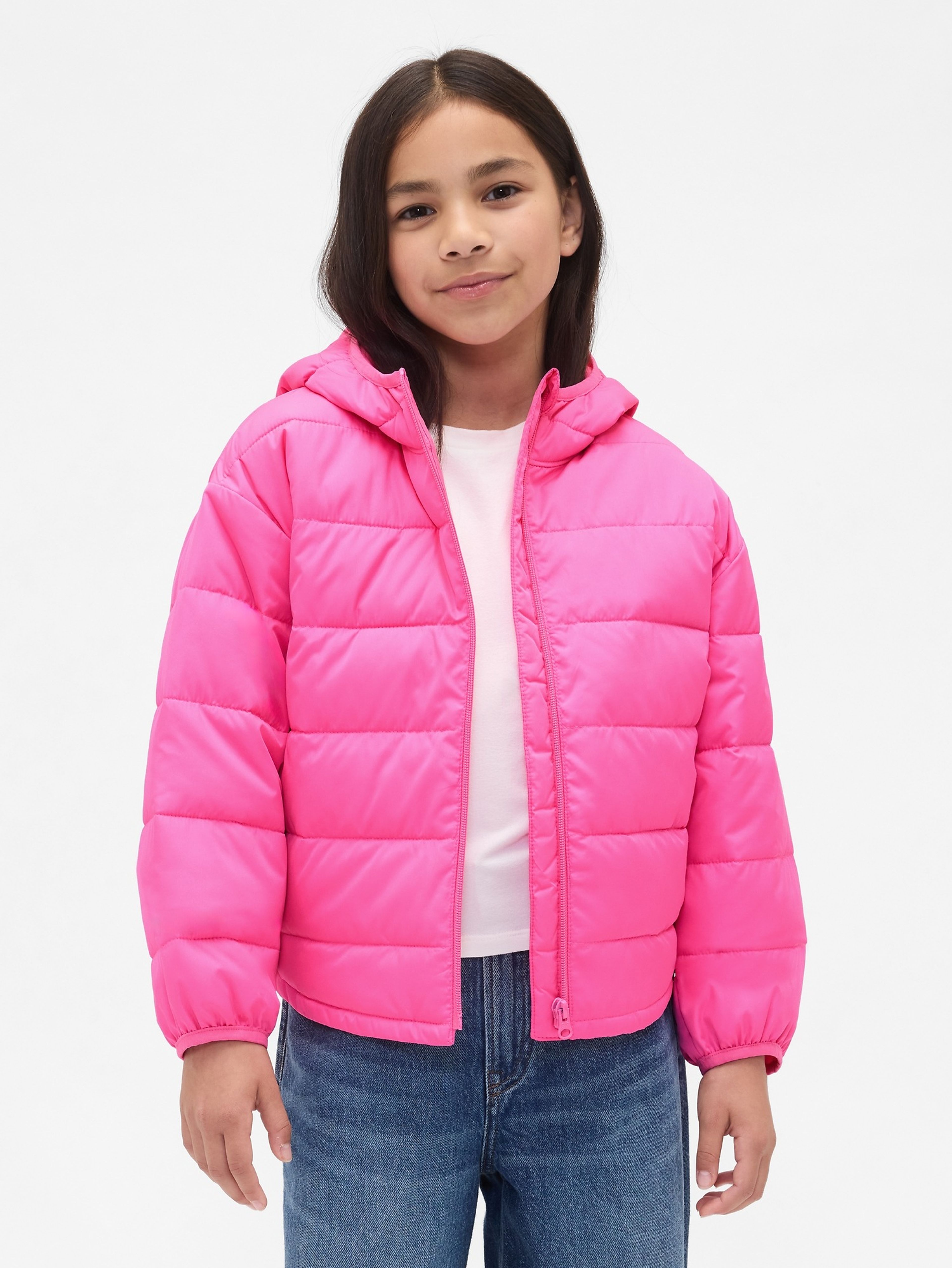 Mädchen-Steppjacke ColdControl wasserabweisend