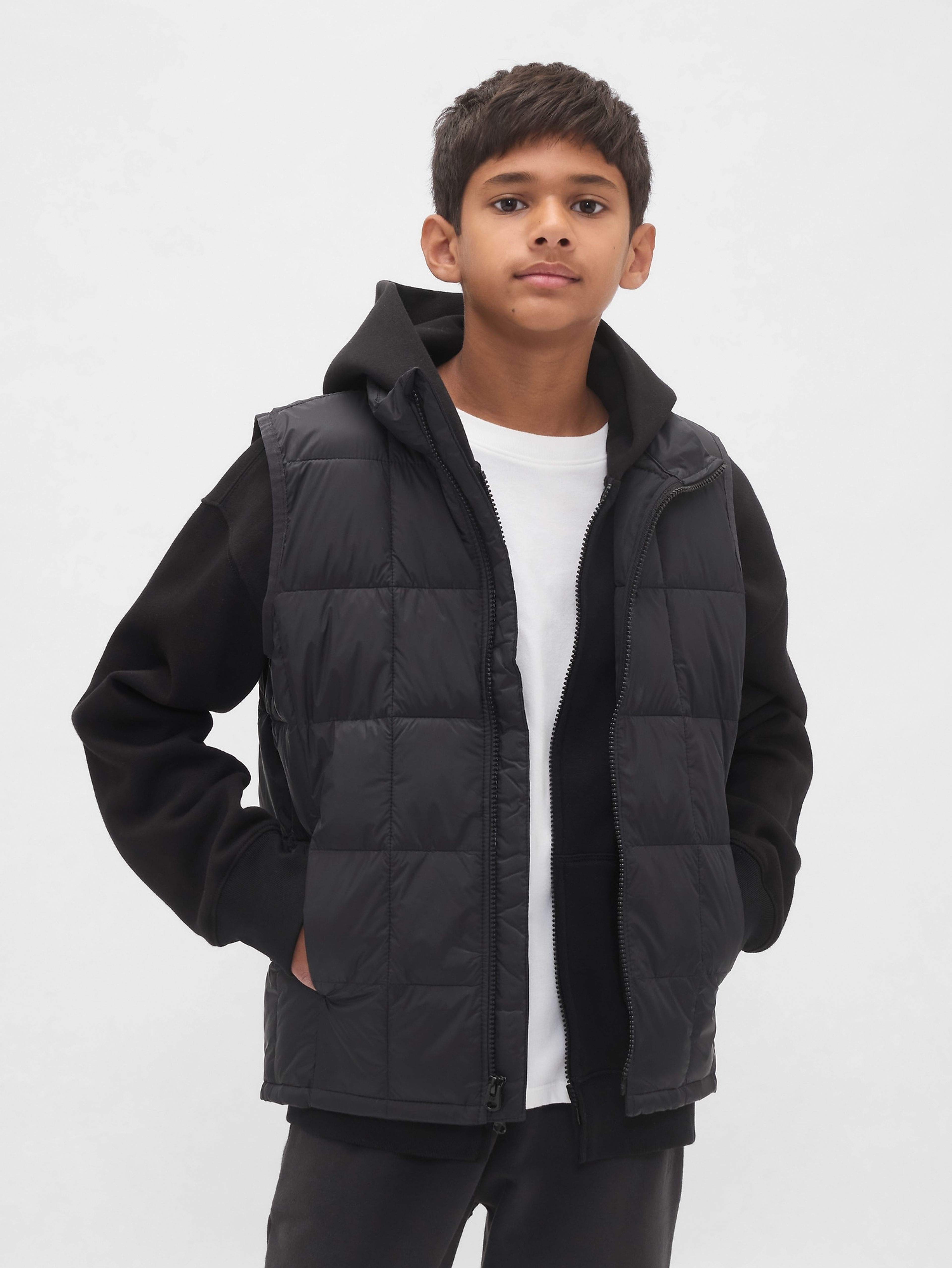 Jungen-Steppweste Lightweight