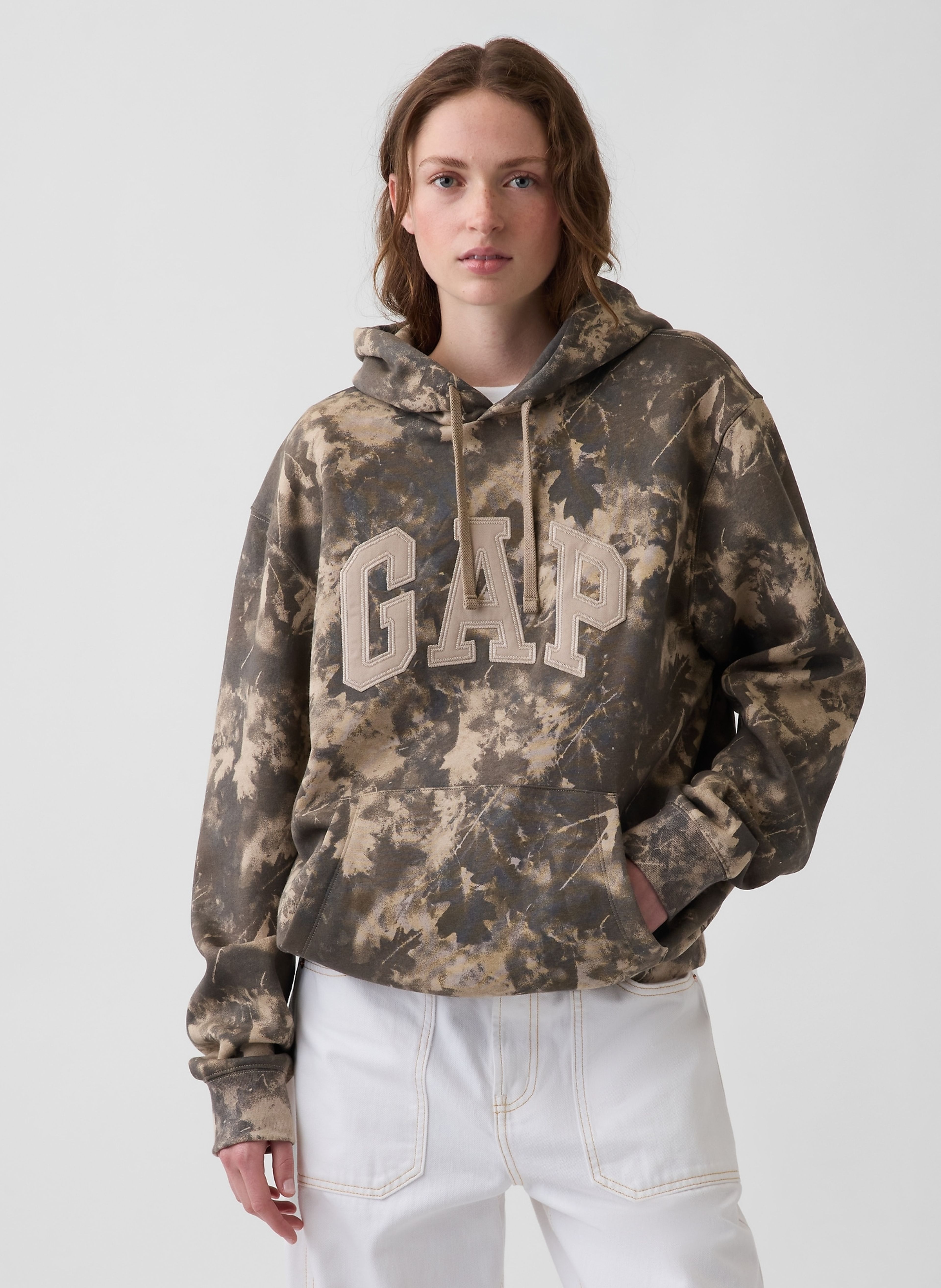VintageSoft Hoodie unisex mit Logo - 005