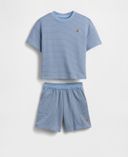 Baby Outfit-Set Brannan Bear-Blau - 001