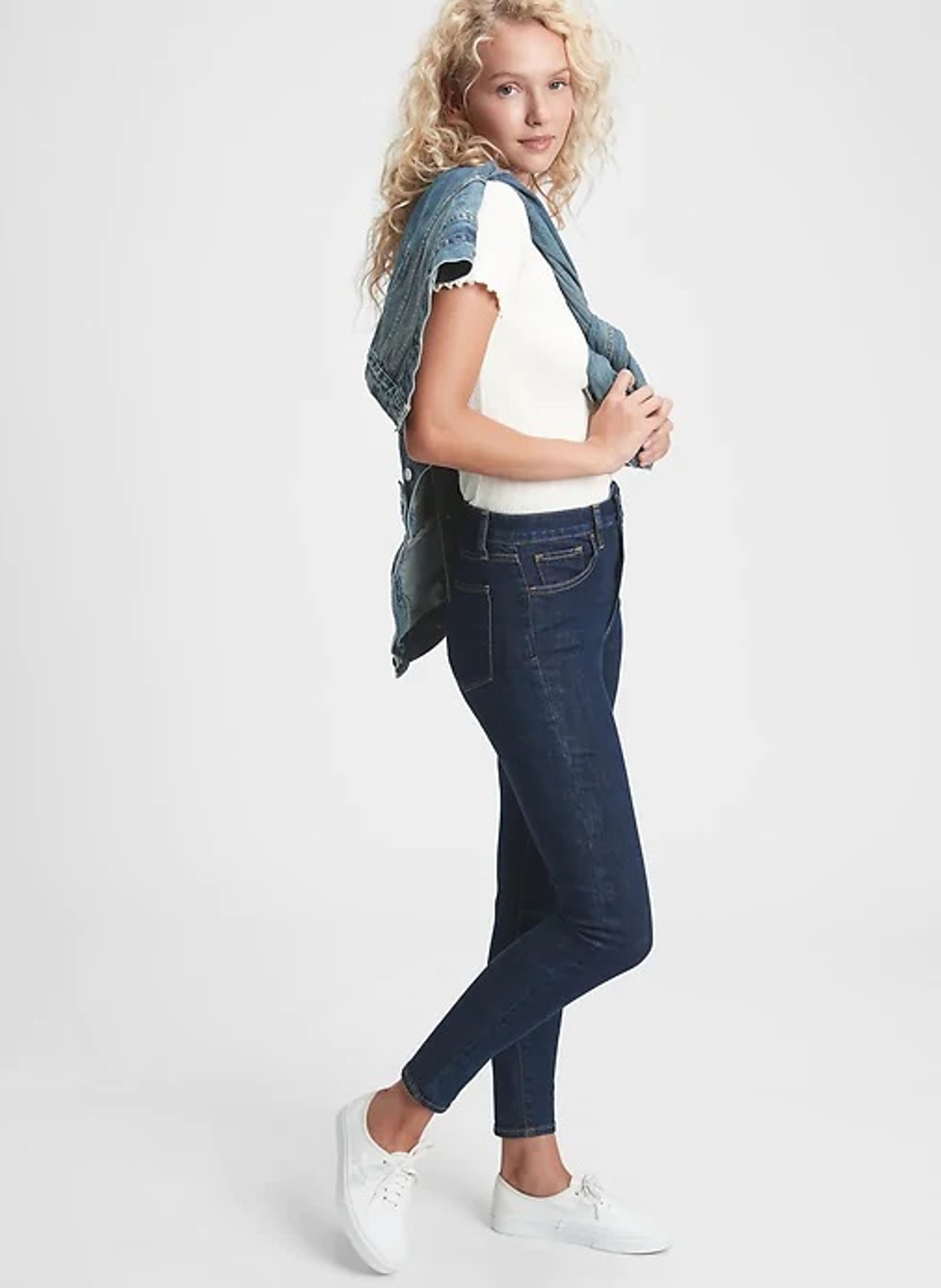 Džínsy High Rise Universal Jeggings - 003