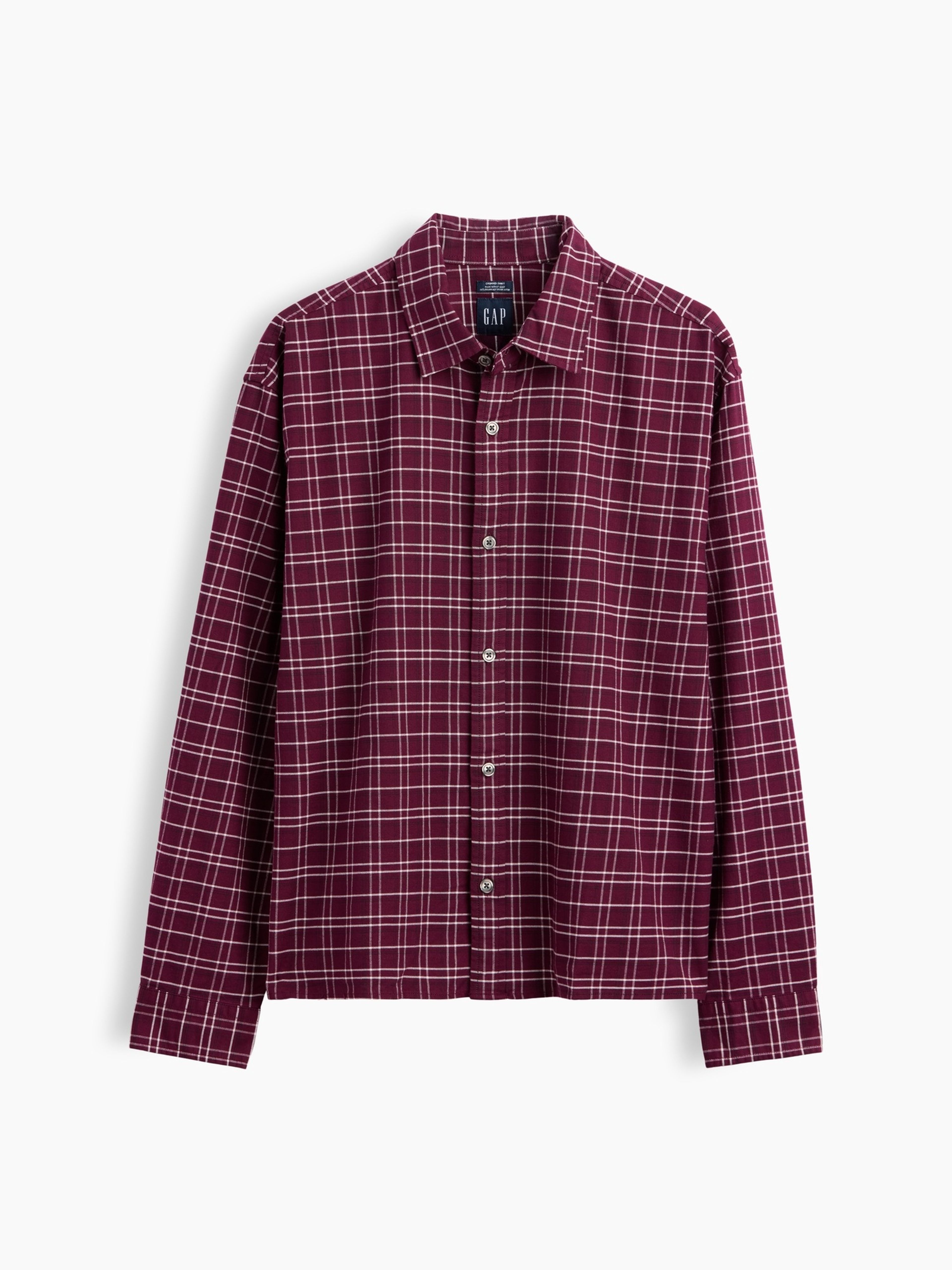 Crop košile Oxford Shirt - 004