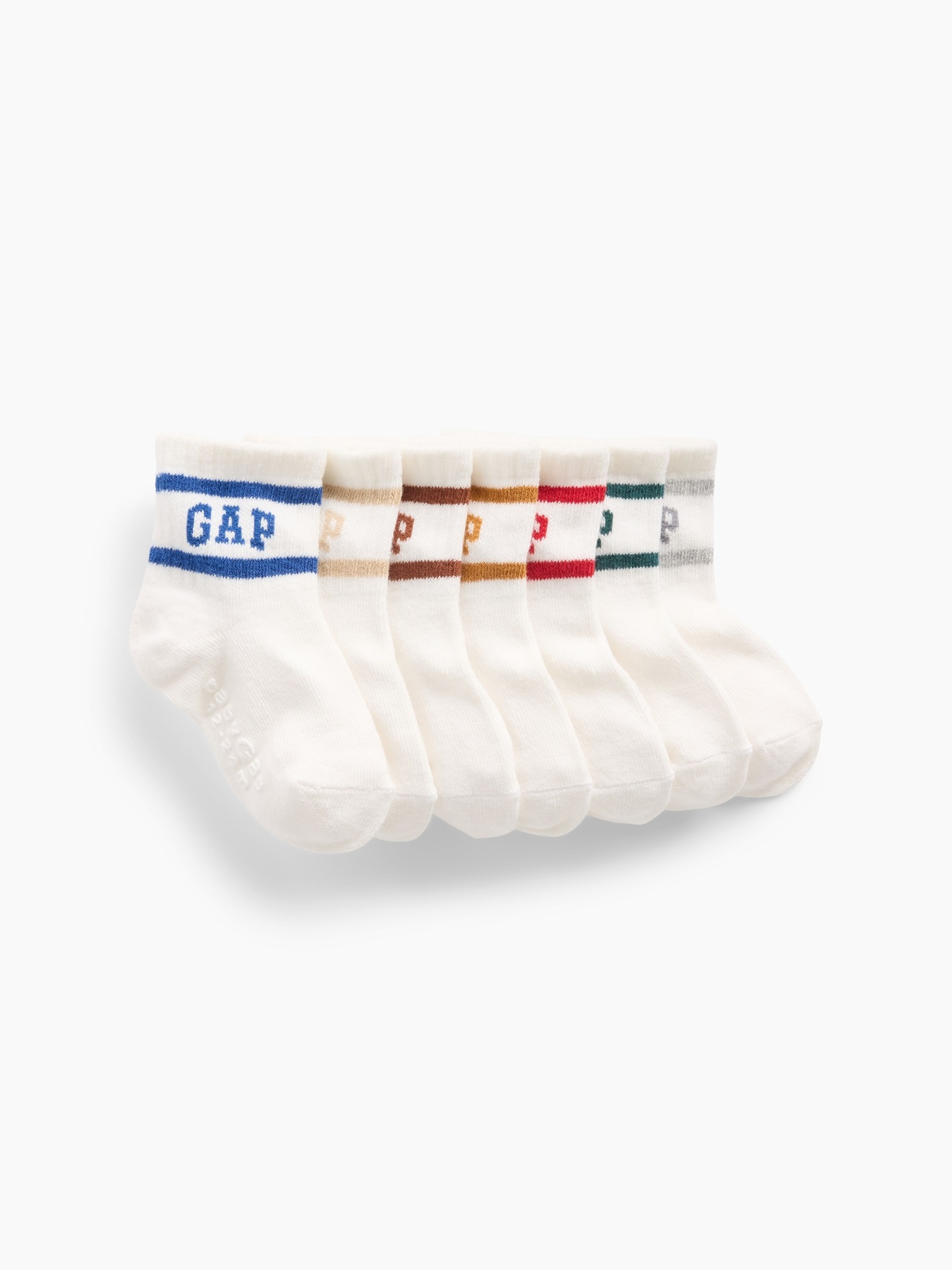 Calcetines bebé con logo 7 pares - 001