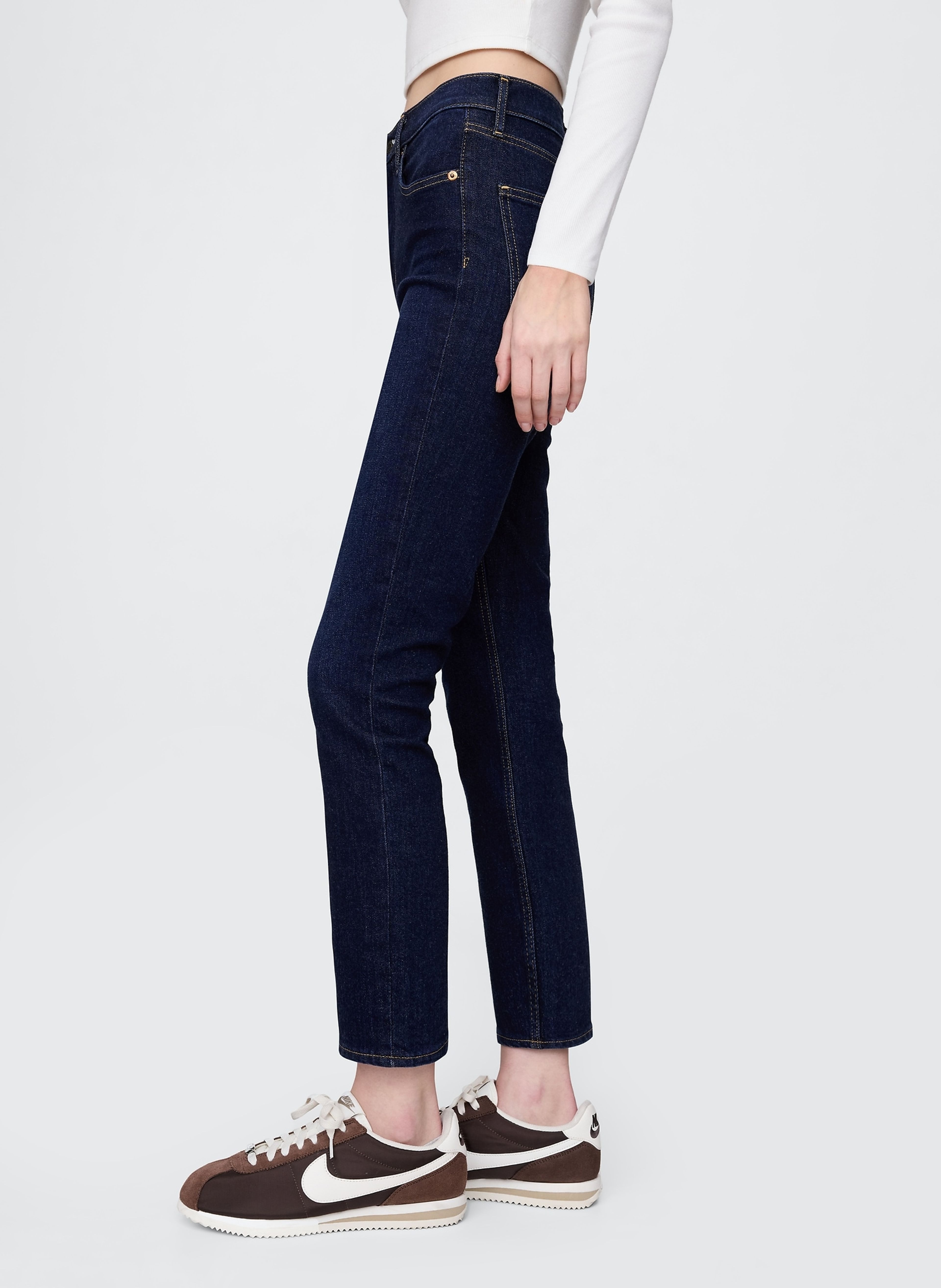 Jeans High Rise Slim Vintage - 003