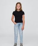 Jeans infantil Girlfriend-Azul - 001