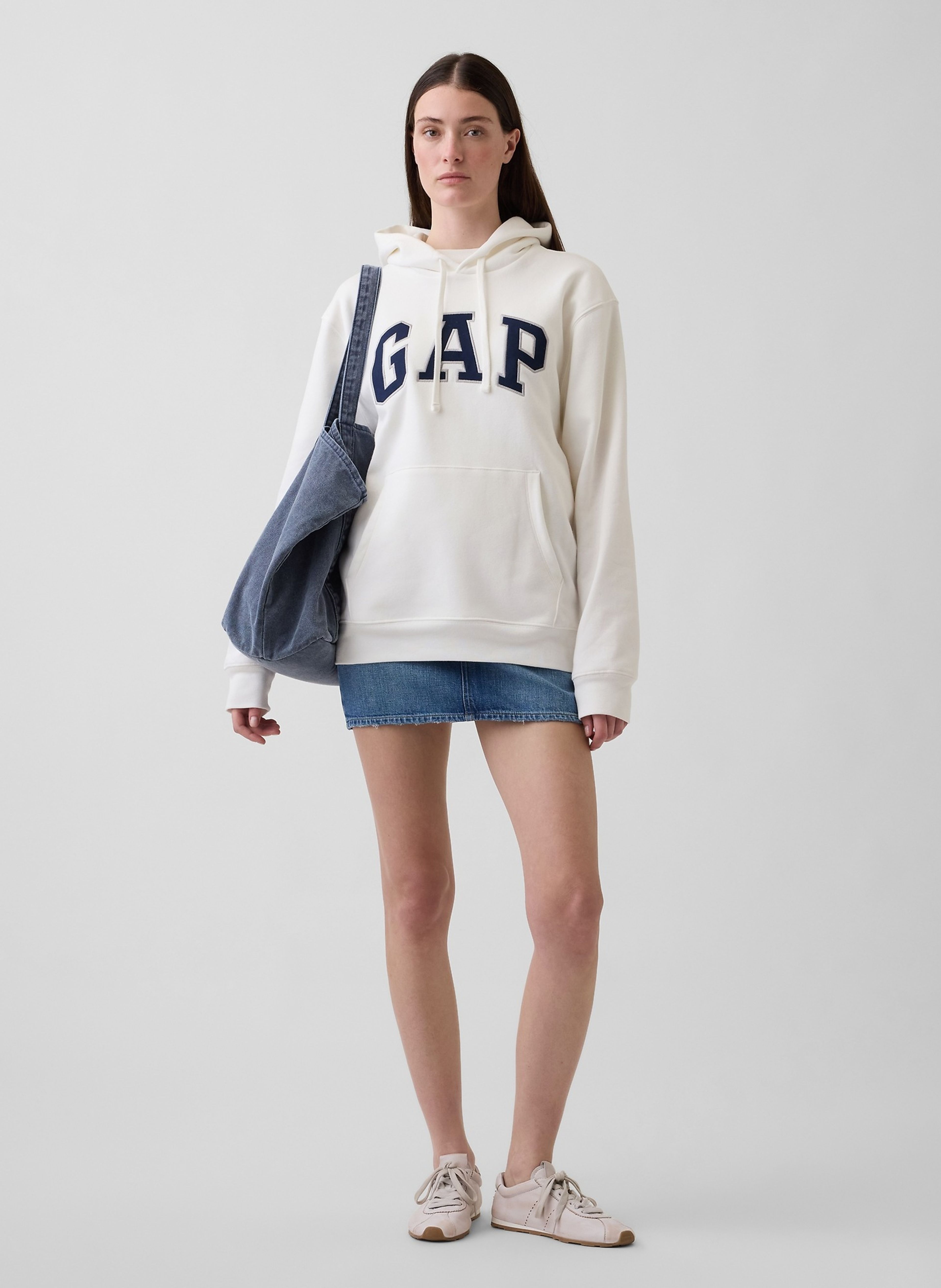 VintageSoft Hoodie unisex mit Logo - 005