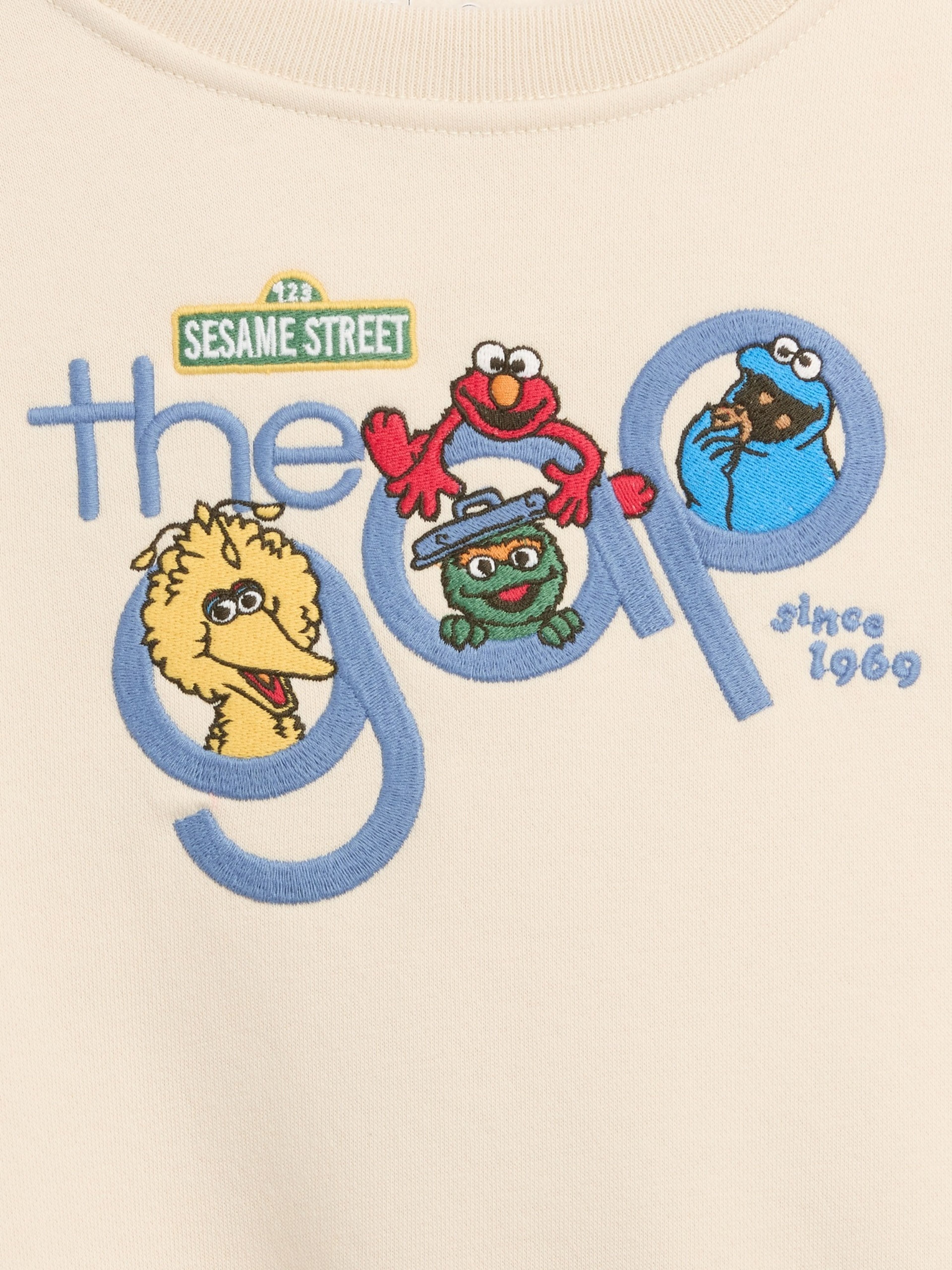 Baby mikina Gap & Sesame Street VintageSoft - 005