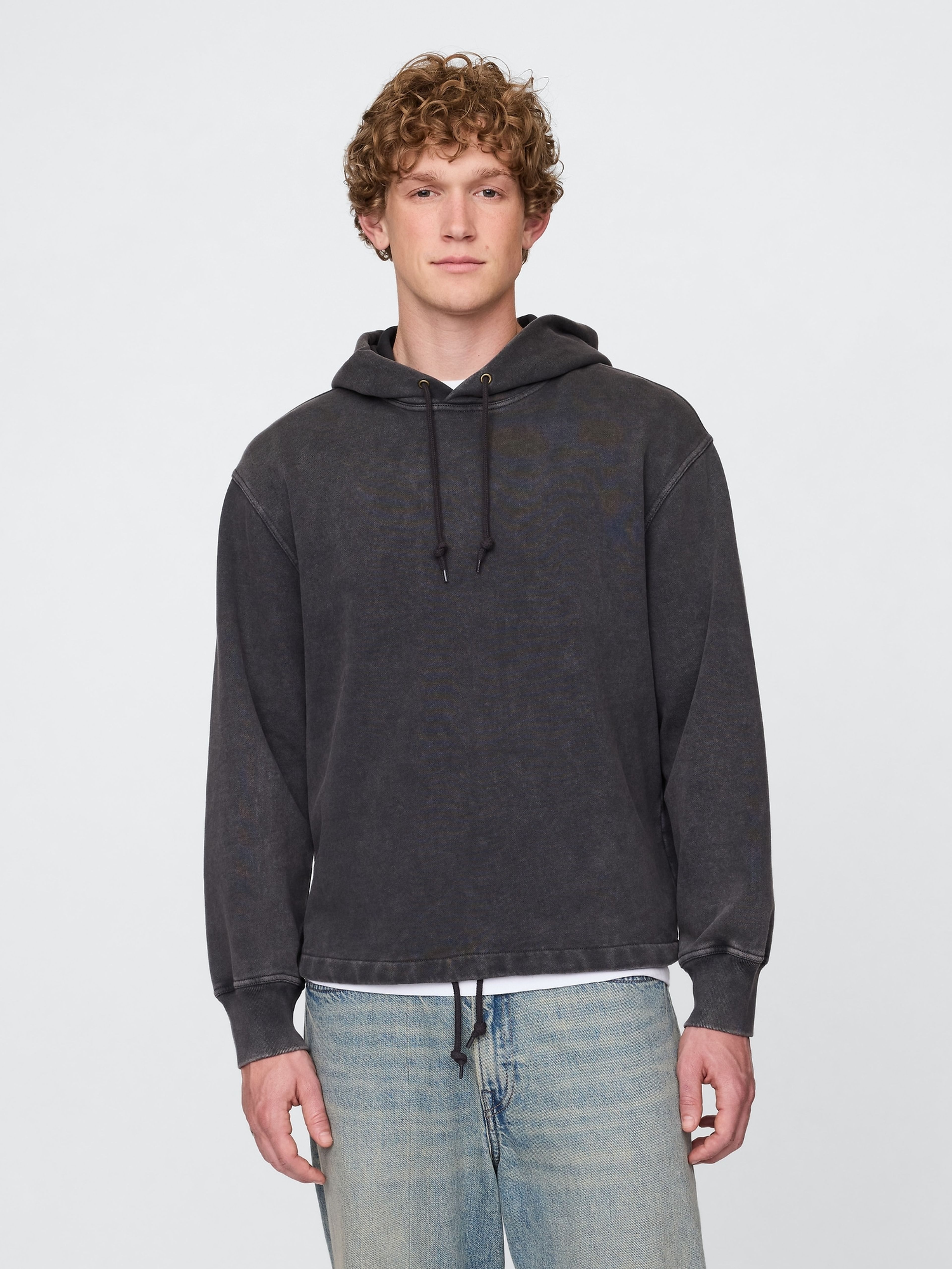 Herren-Oversize-Sweatshirt mit Logo