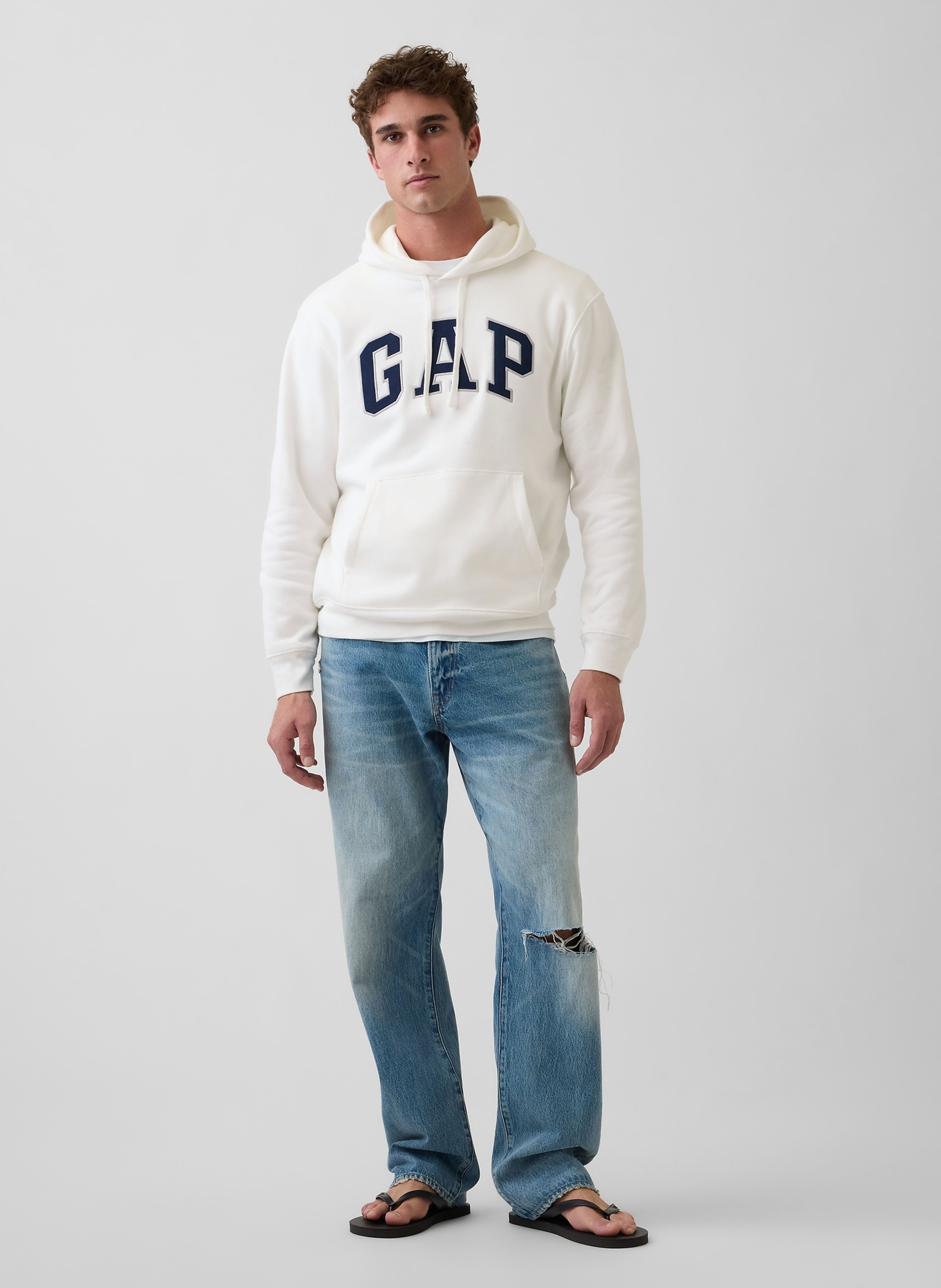 VintageSoft Hoodie unisex mit Logo - 002