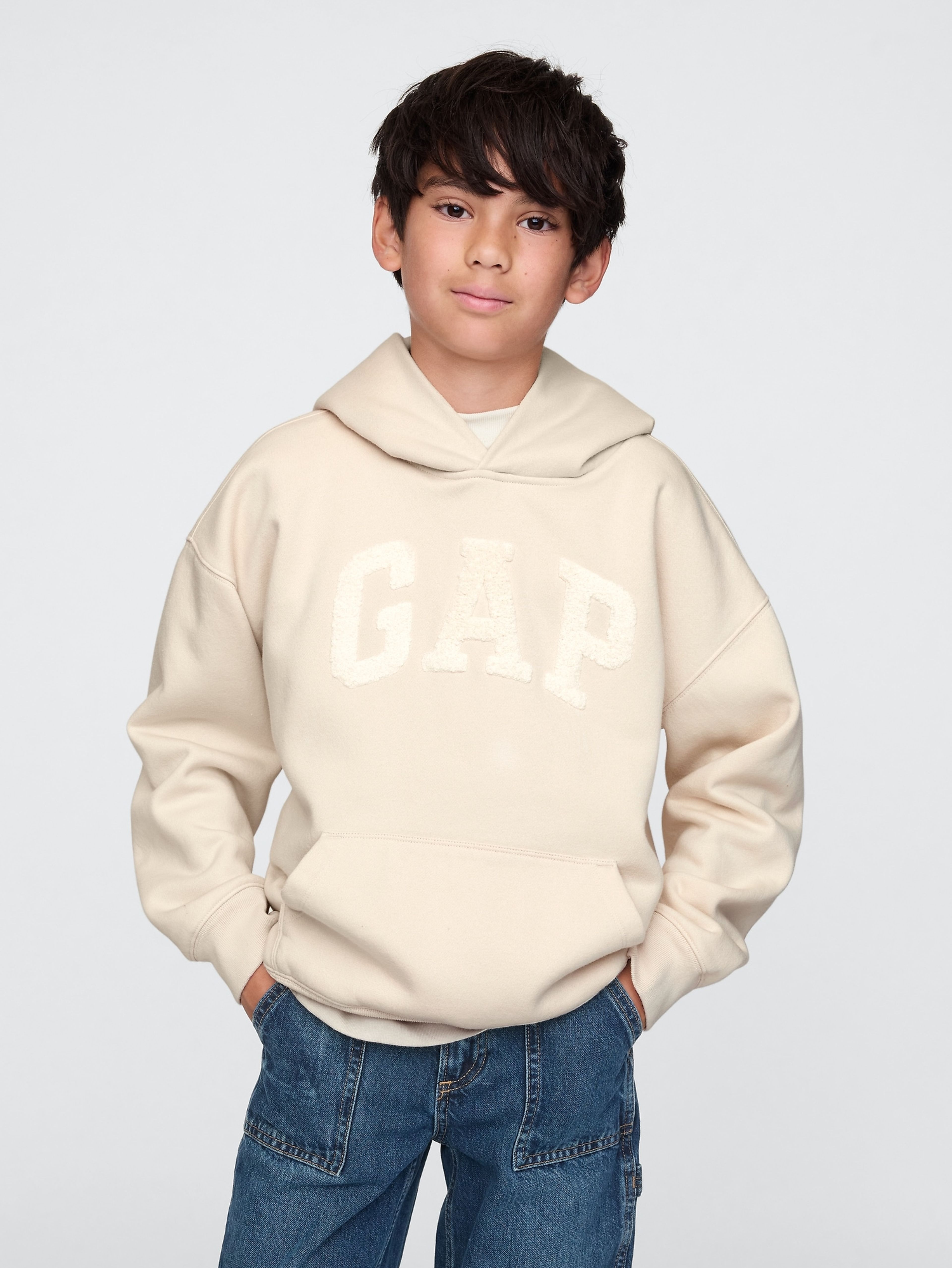 Kinder-Sweatshirt mit Logo