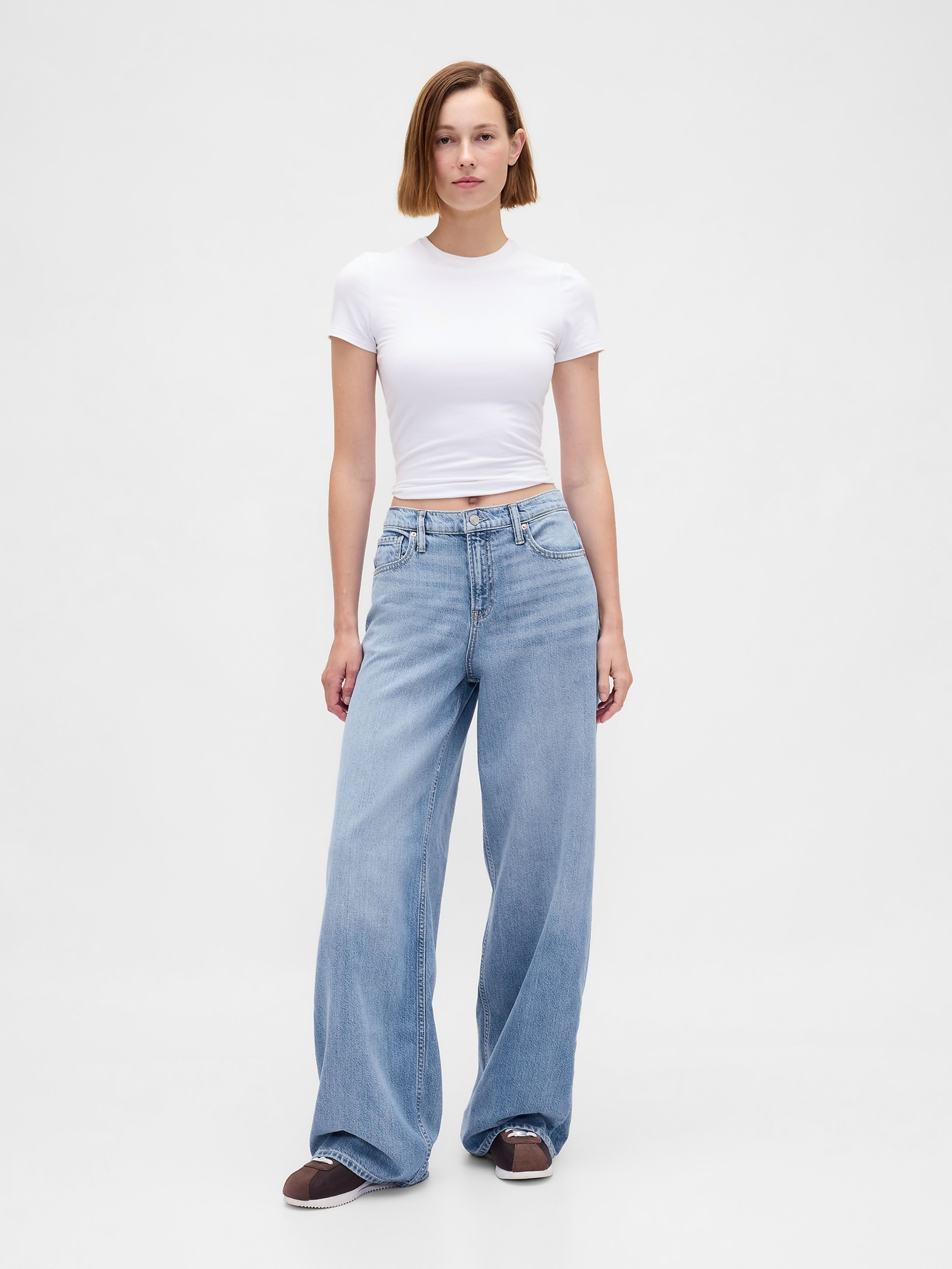 Jeans Mid Rise UltraSoft Baggy