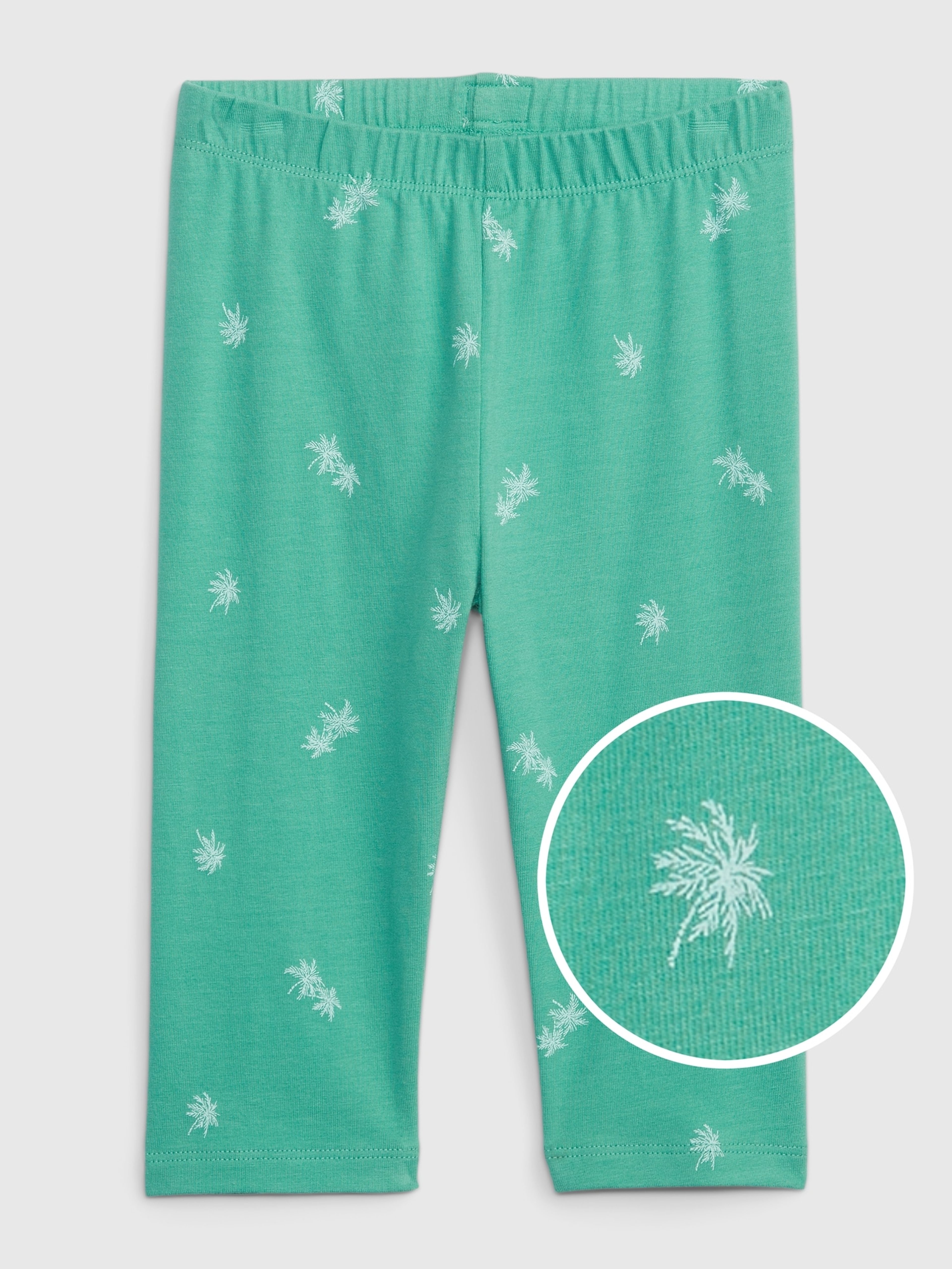 Baby organic capri leggings