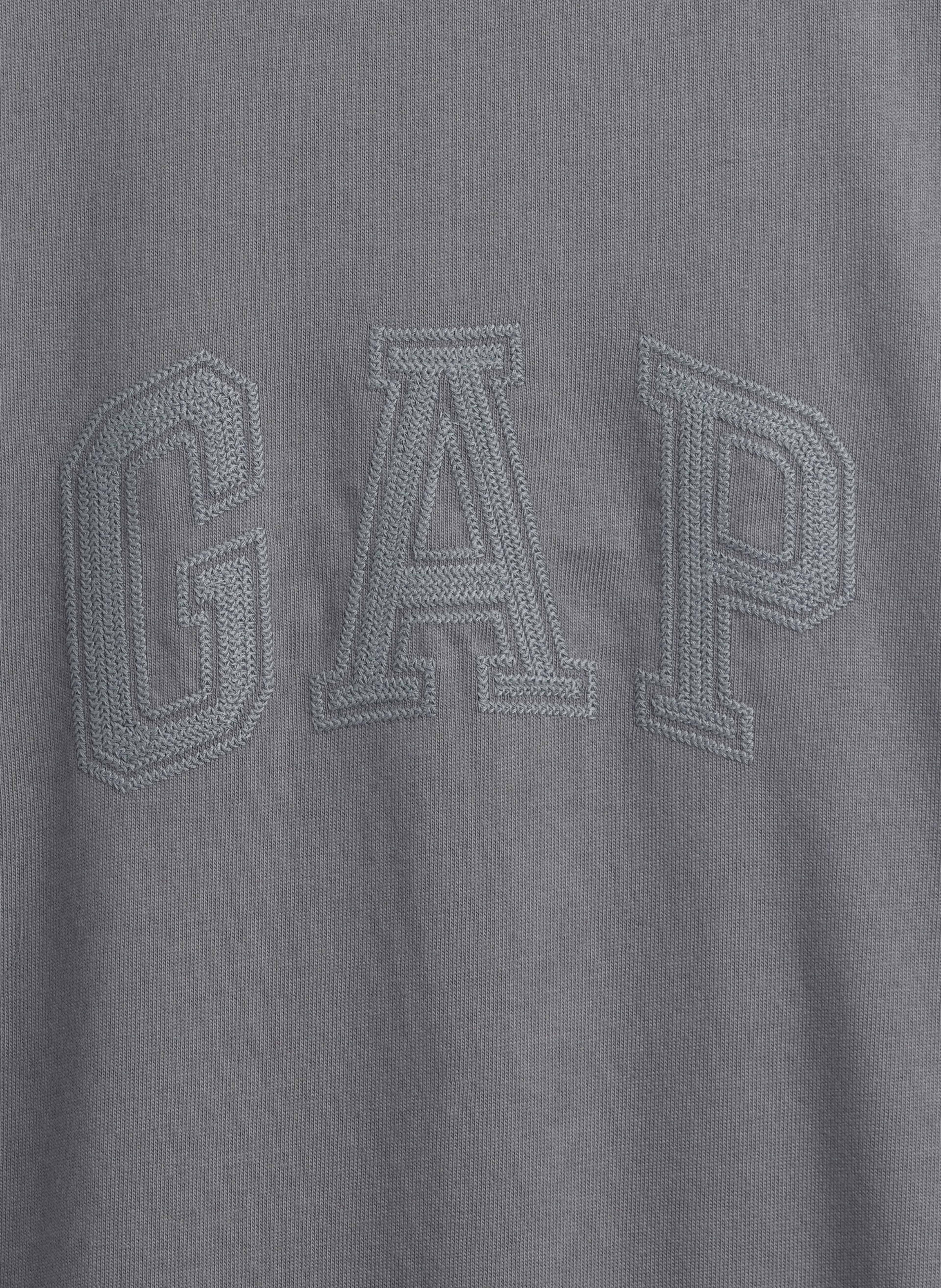 Crop T-shirt Heavyweight z logo - 004