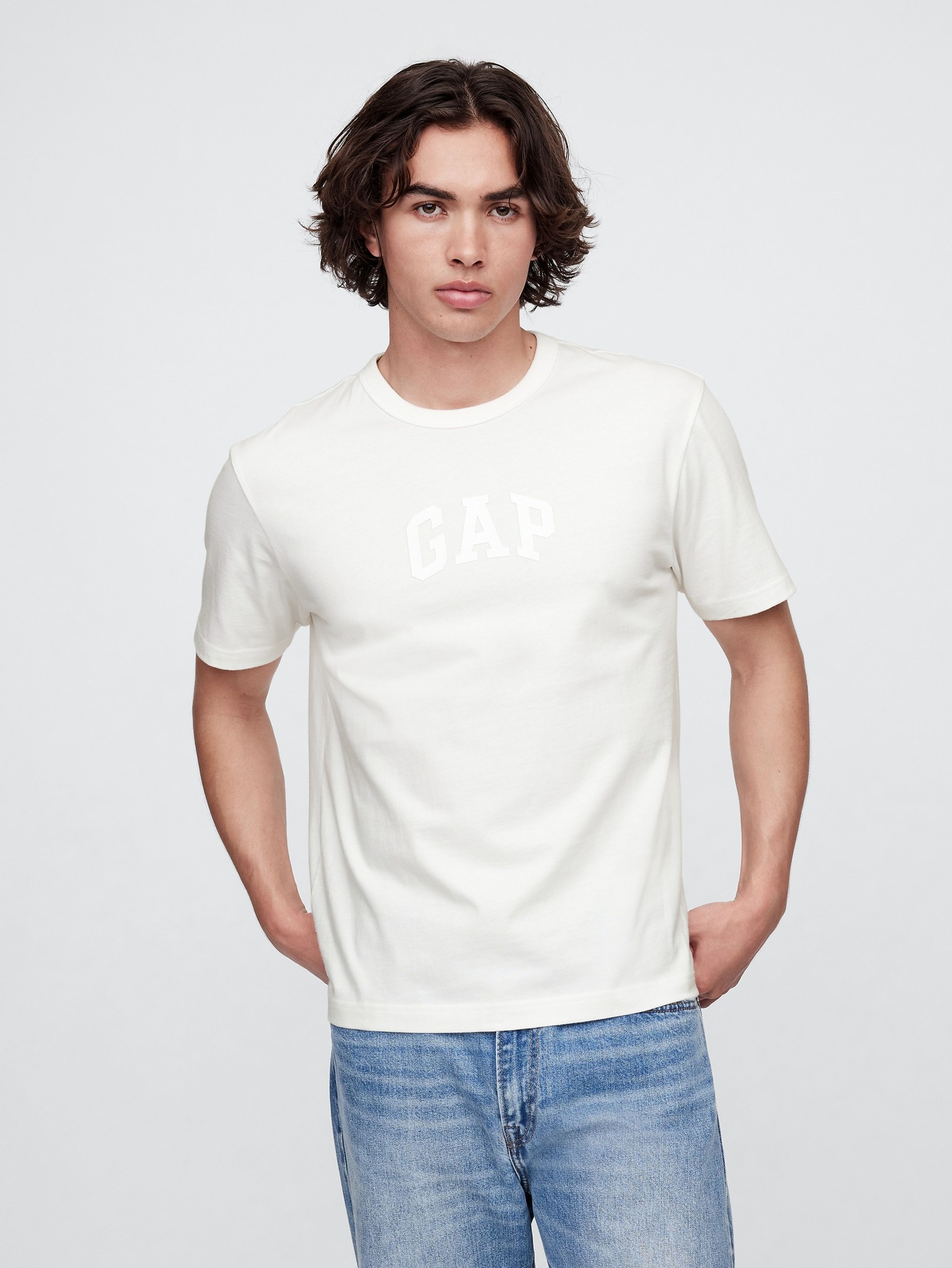 T-shirt z logo Americana