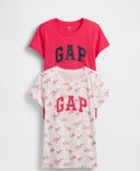 T-shirt con logo 2 pezzi-Rosa - 004
