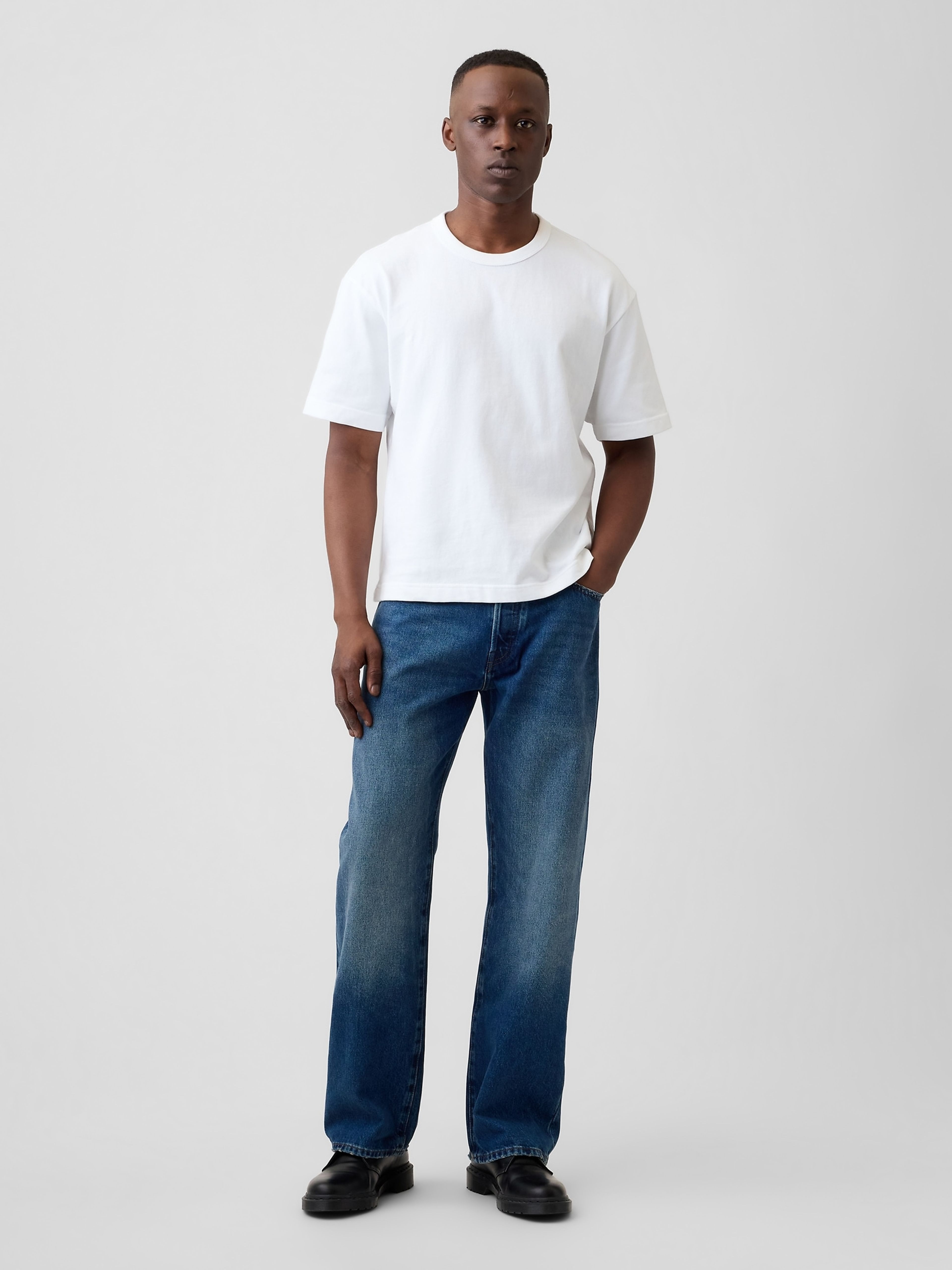90s Loose Organic Unisex Jeans - 001