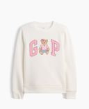 Detská mikina Brannan Bear s logom-Biela - 002