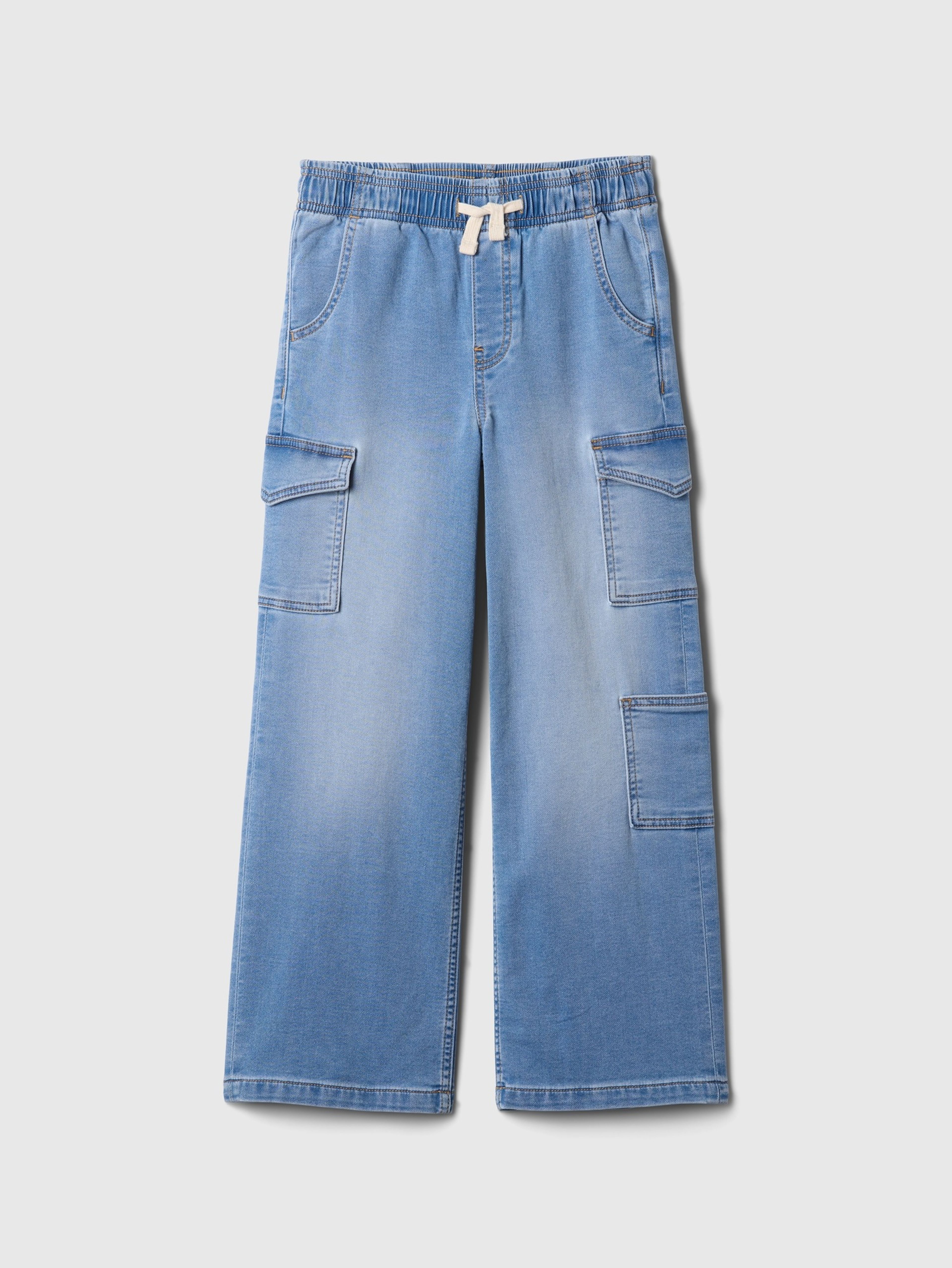 Kinder Wide Cargo Jeans