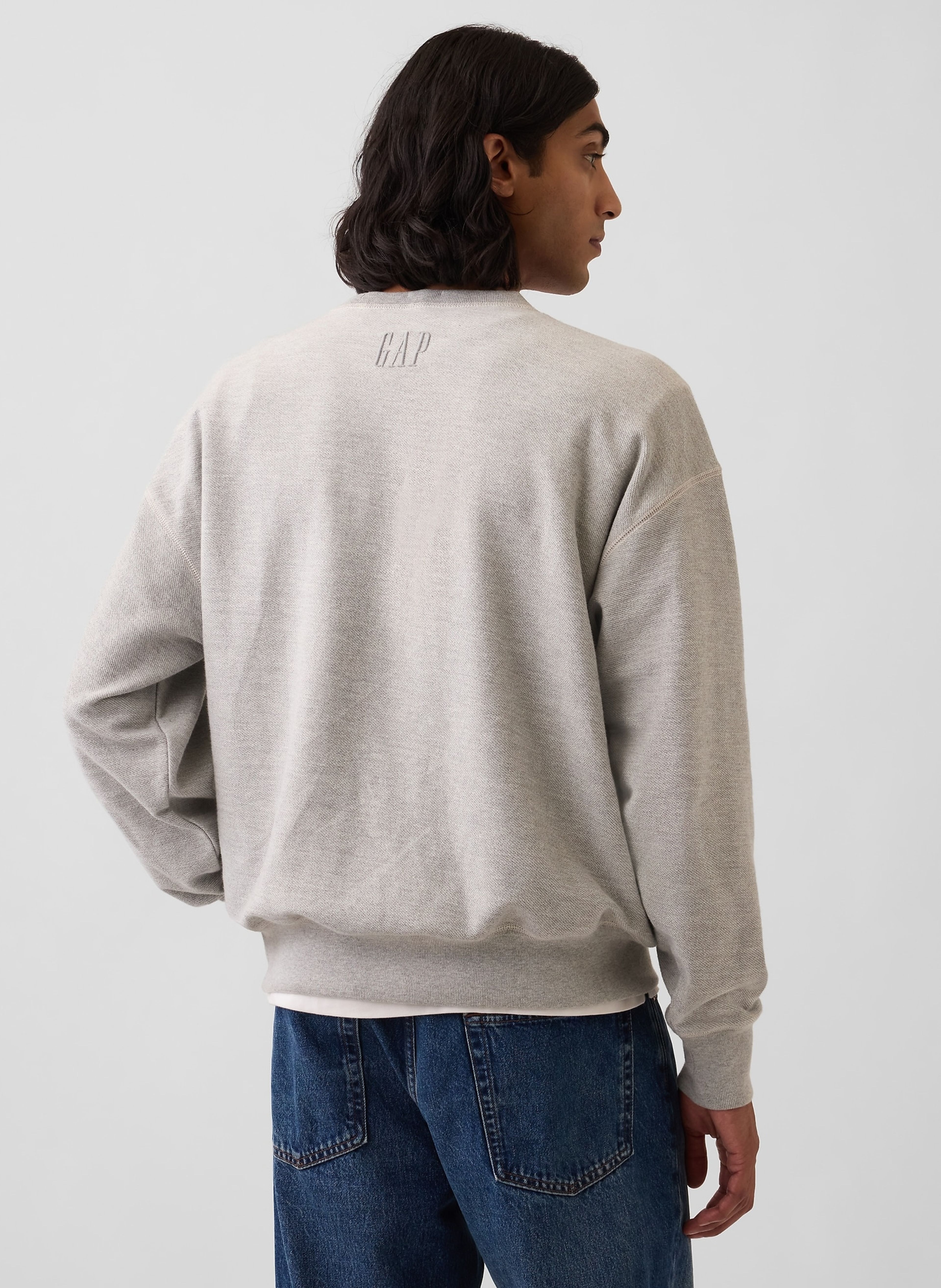 Oversize mikina s logem - 003