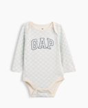 Baby body s logem-Modrá - 001
