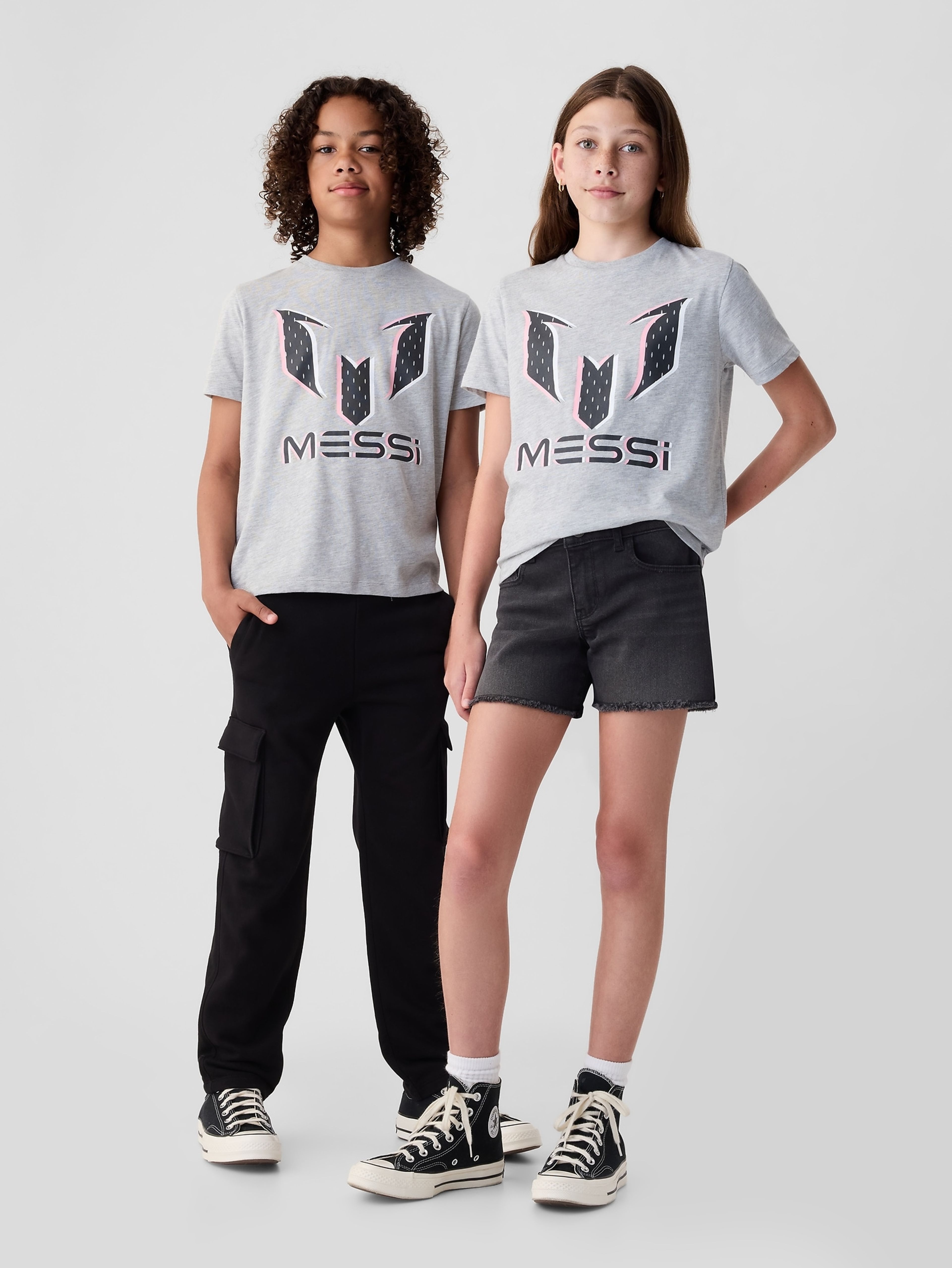 Kinder T-shirt Messi Unisex