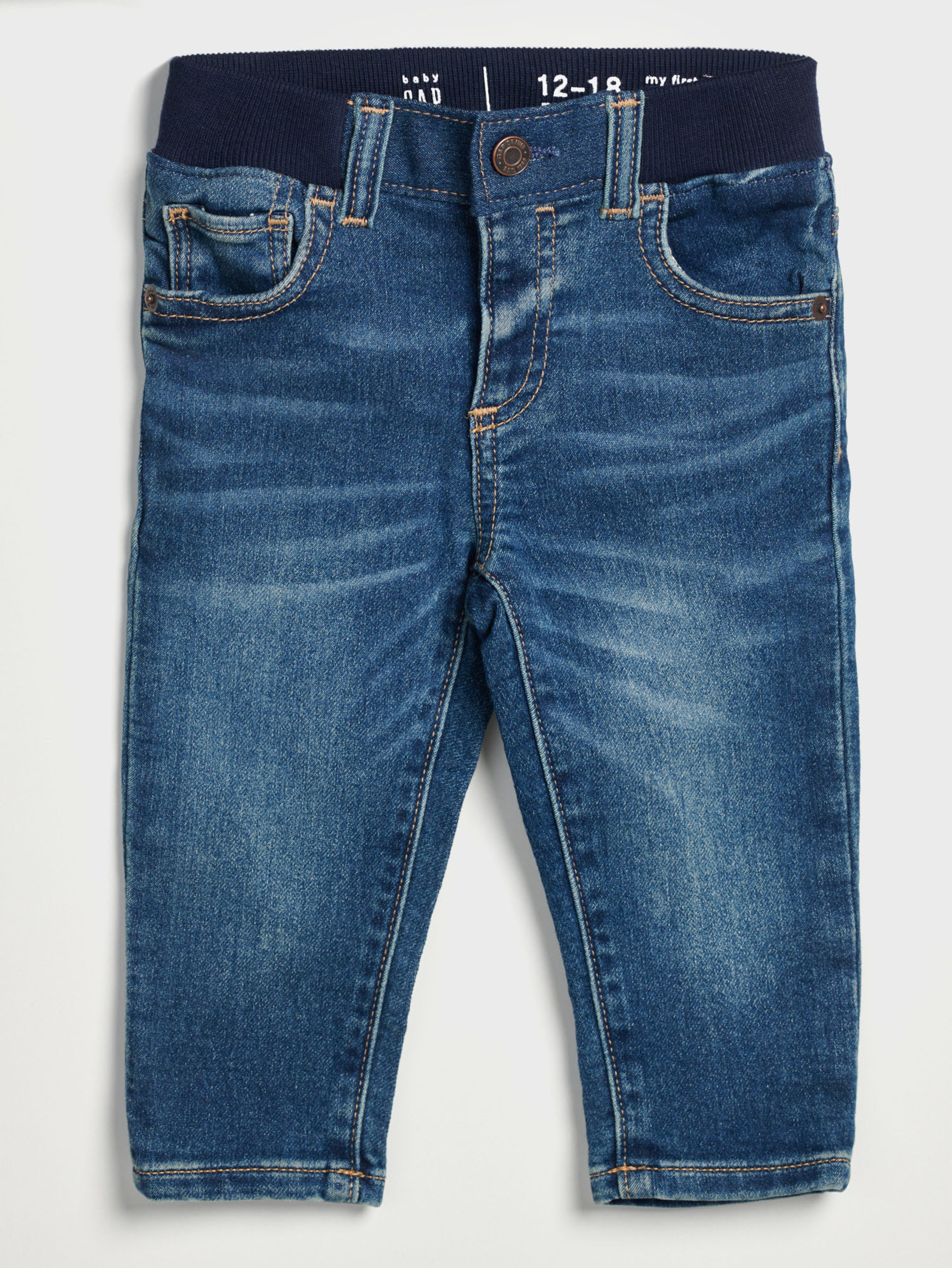 Baby-Jeans slim organic