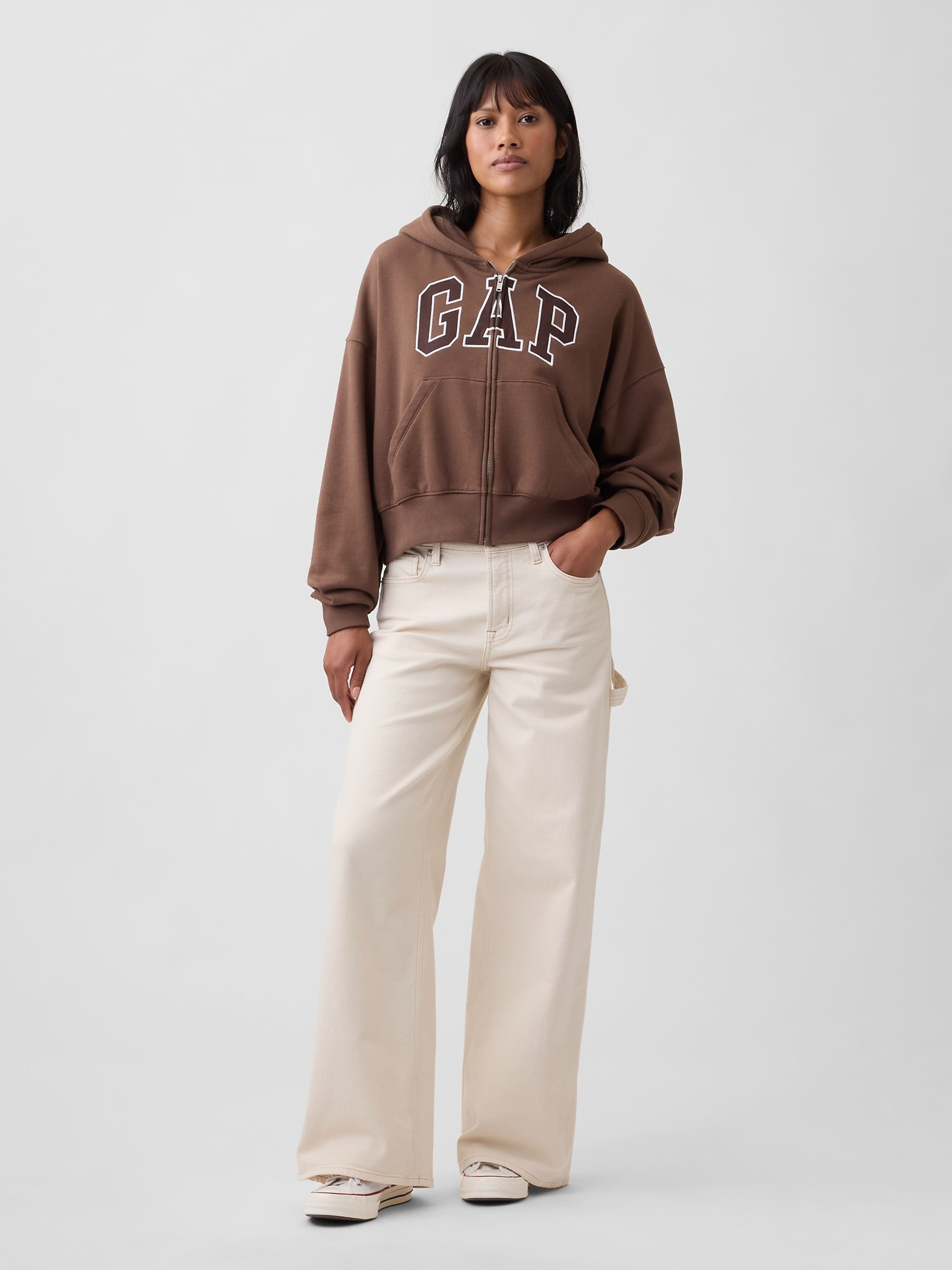 Oversize mikina VintageSoft s logom - 002