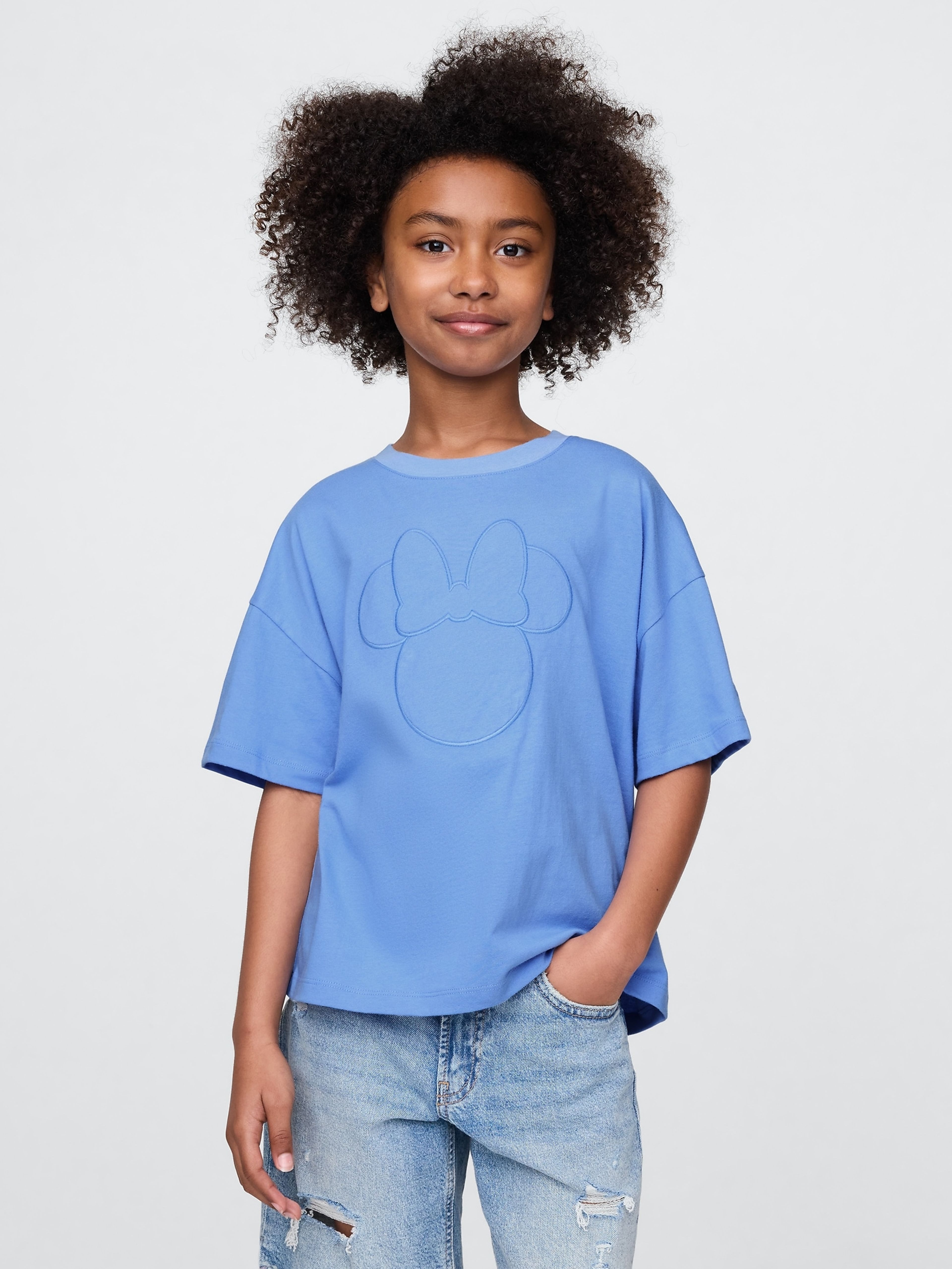 Camiseta oversize infantil Gap & Disney