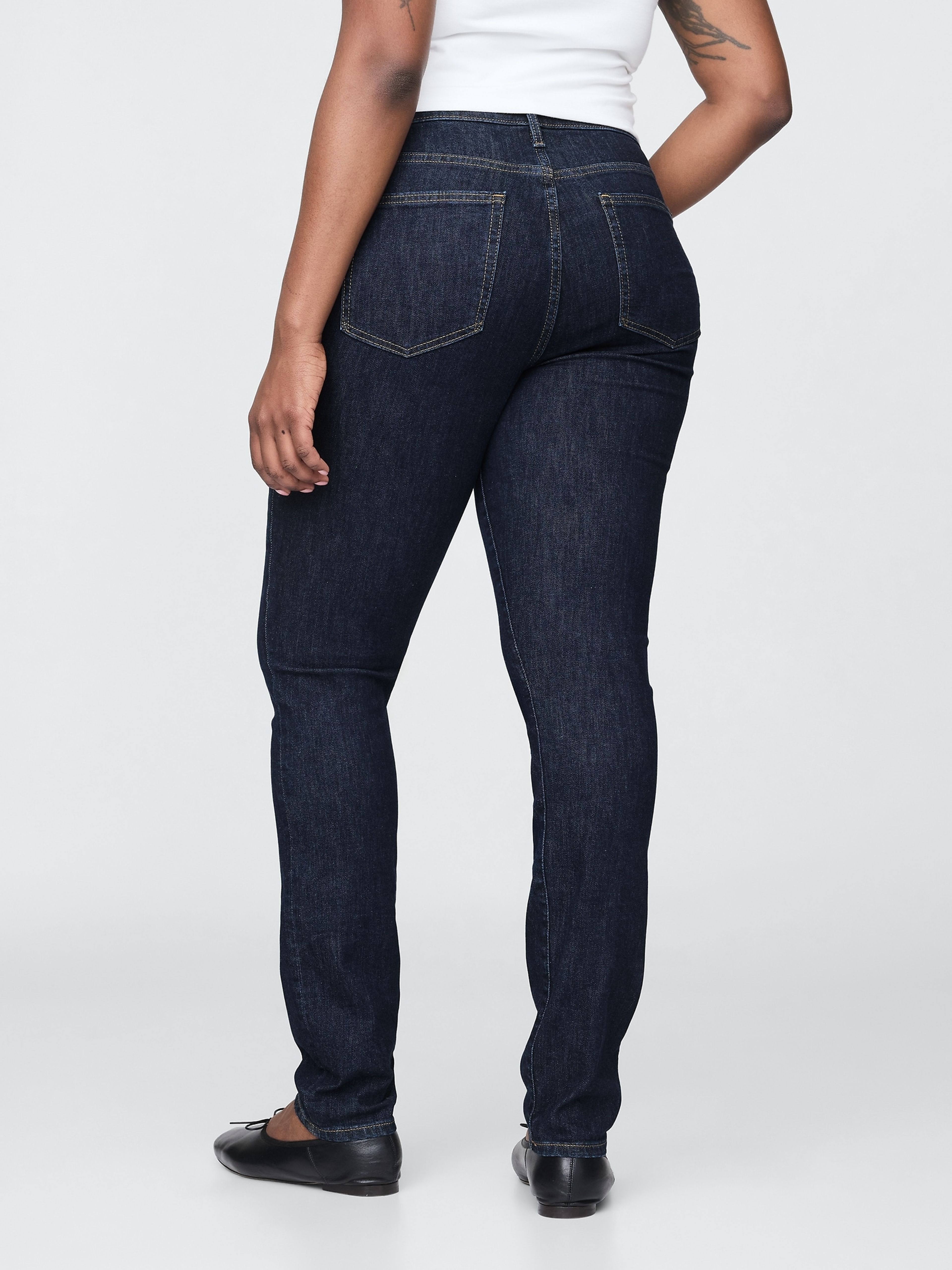 Jeans Mid Rise True Skinny - 006