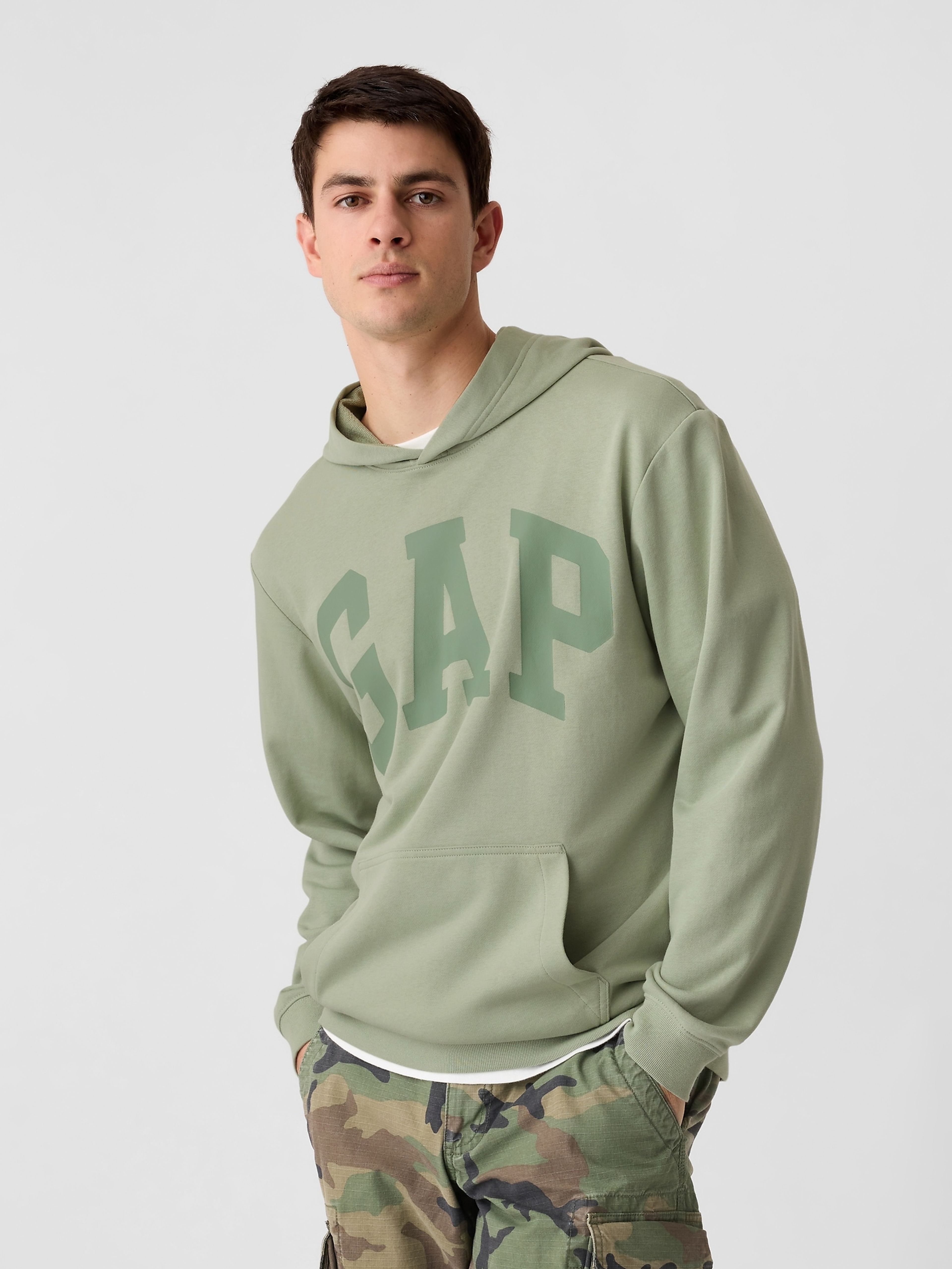 Sweatshirt mit Logo und Kapuze