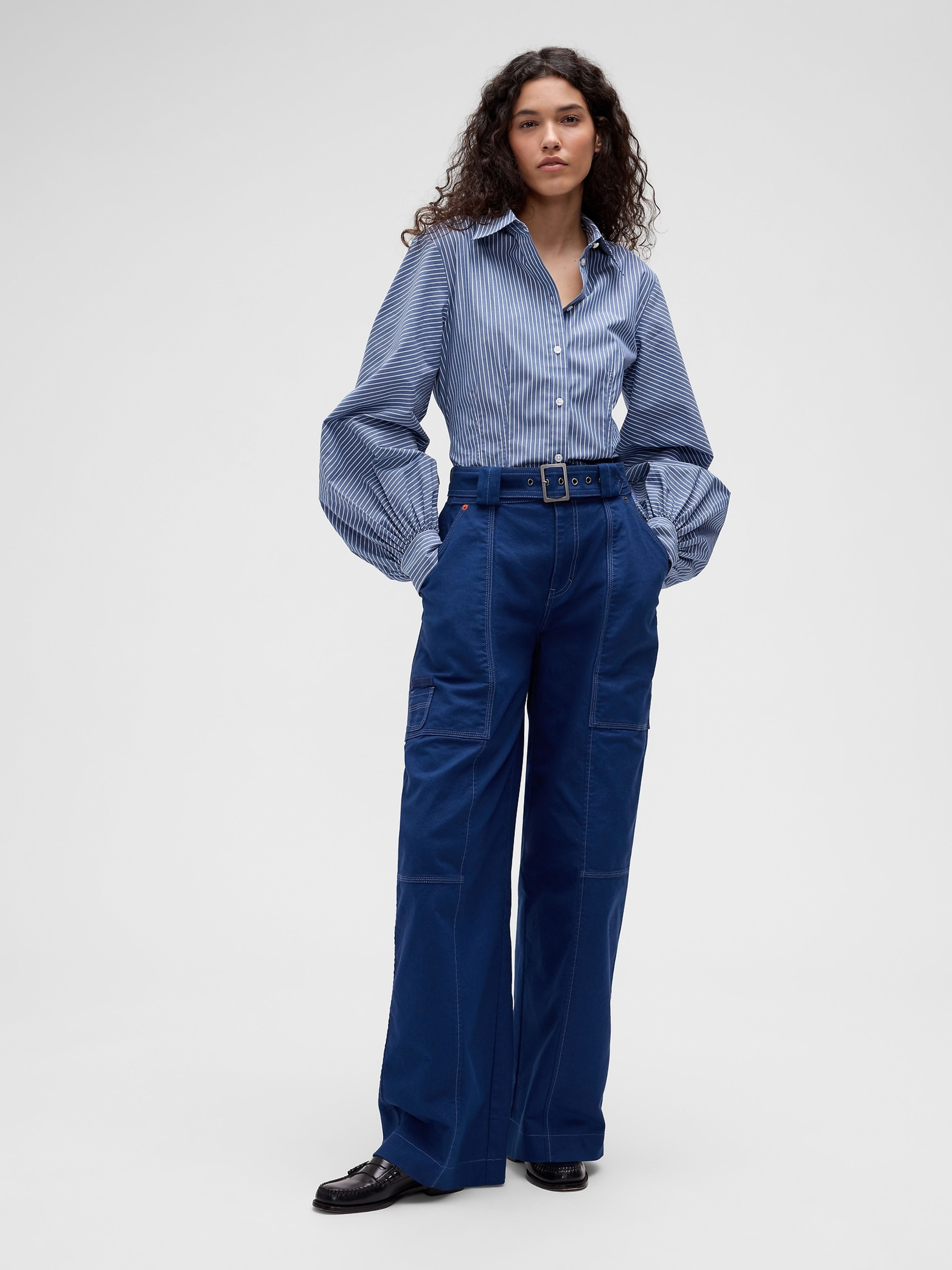 Popelínová košile GapStudio by Zac Posen - 003
