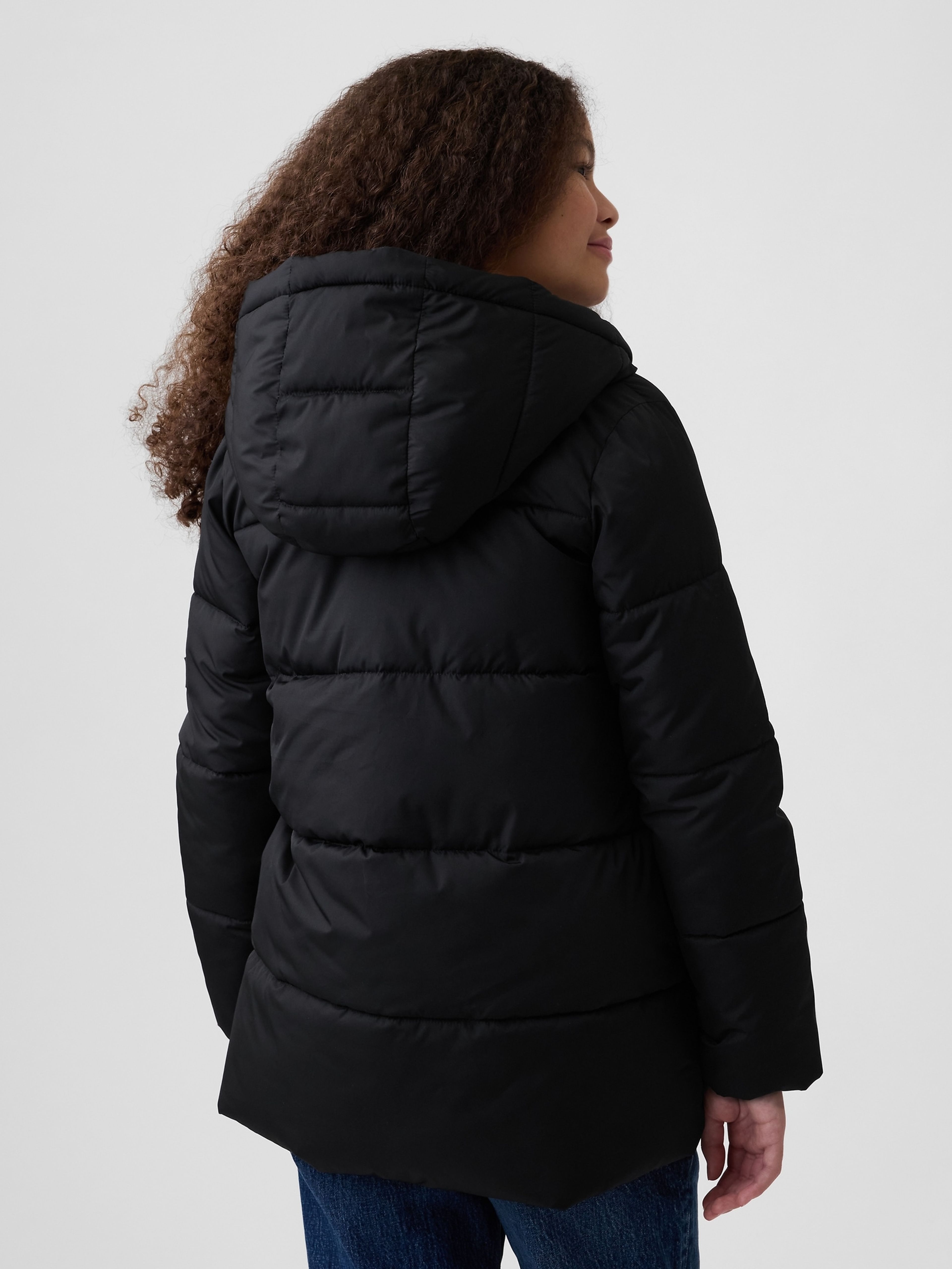 Dziecięca pikowana parka - 003